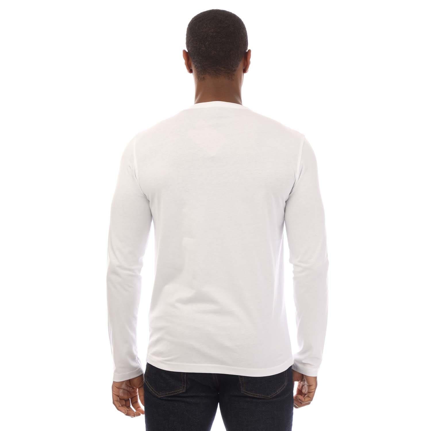 White - Belstaff - Cotton Jersey Long Sleeve T-Shirt - 2