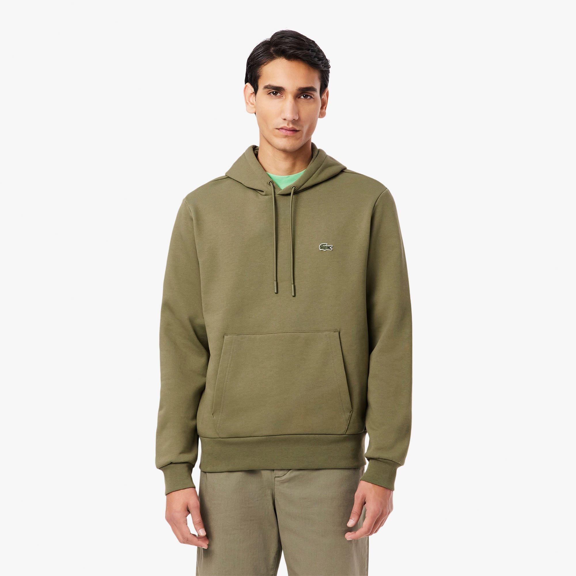 Green - Lacoste - Organic Cotton Fleece Hoodie - 2