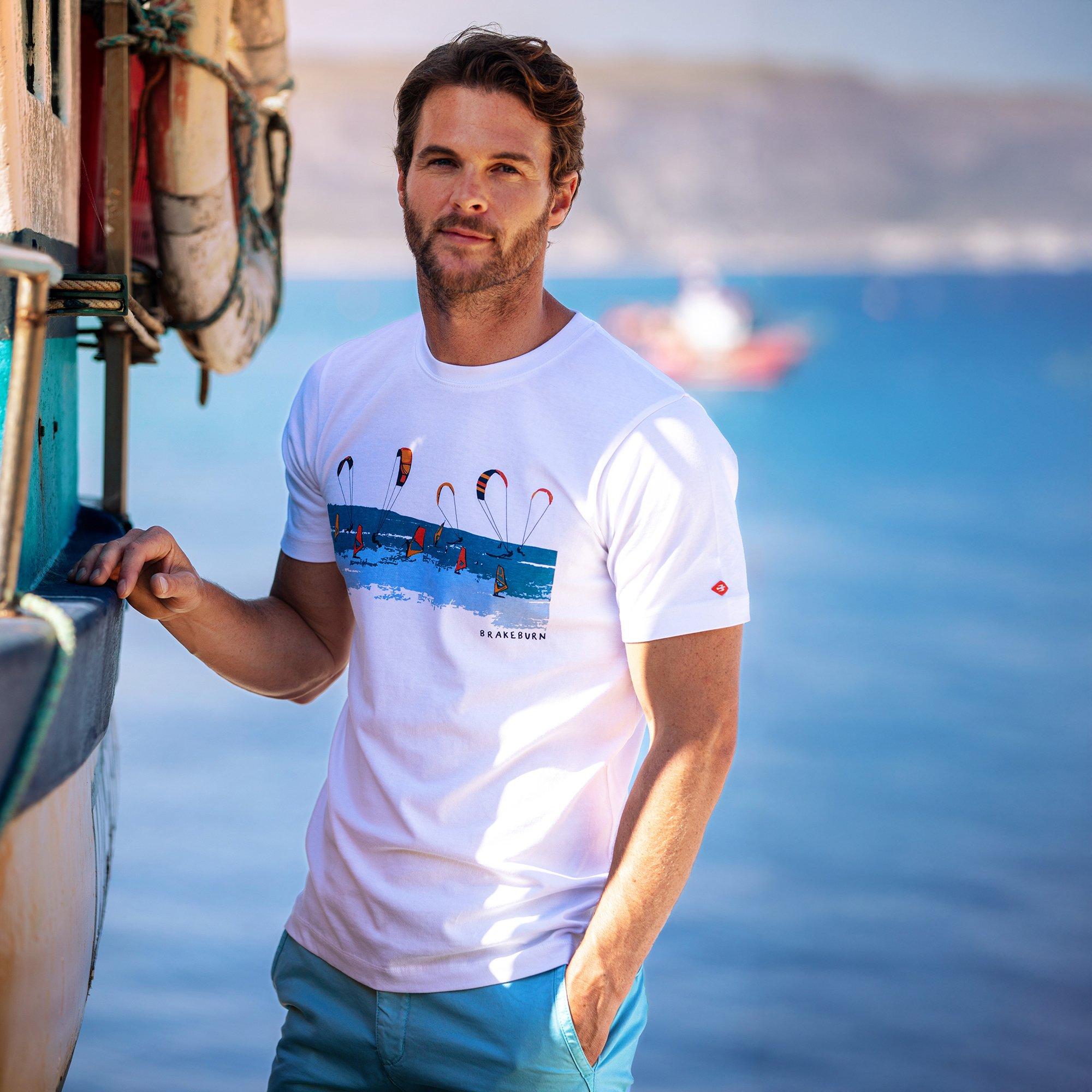 White - Brakeburn - Watersports Tee - 1