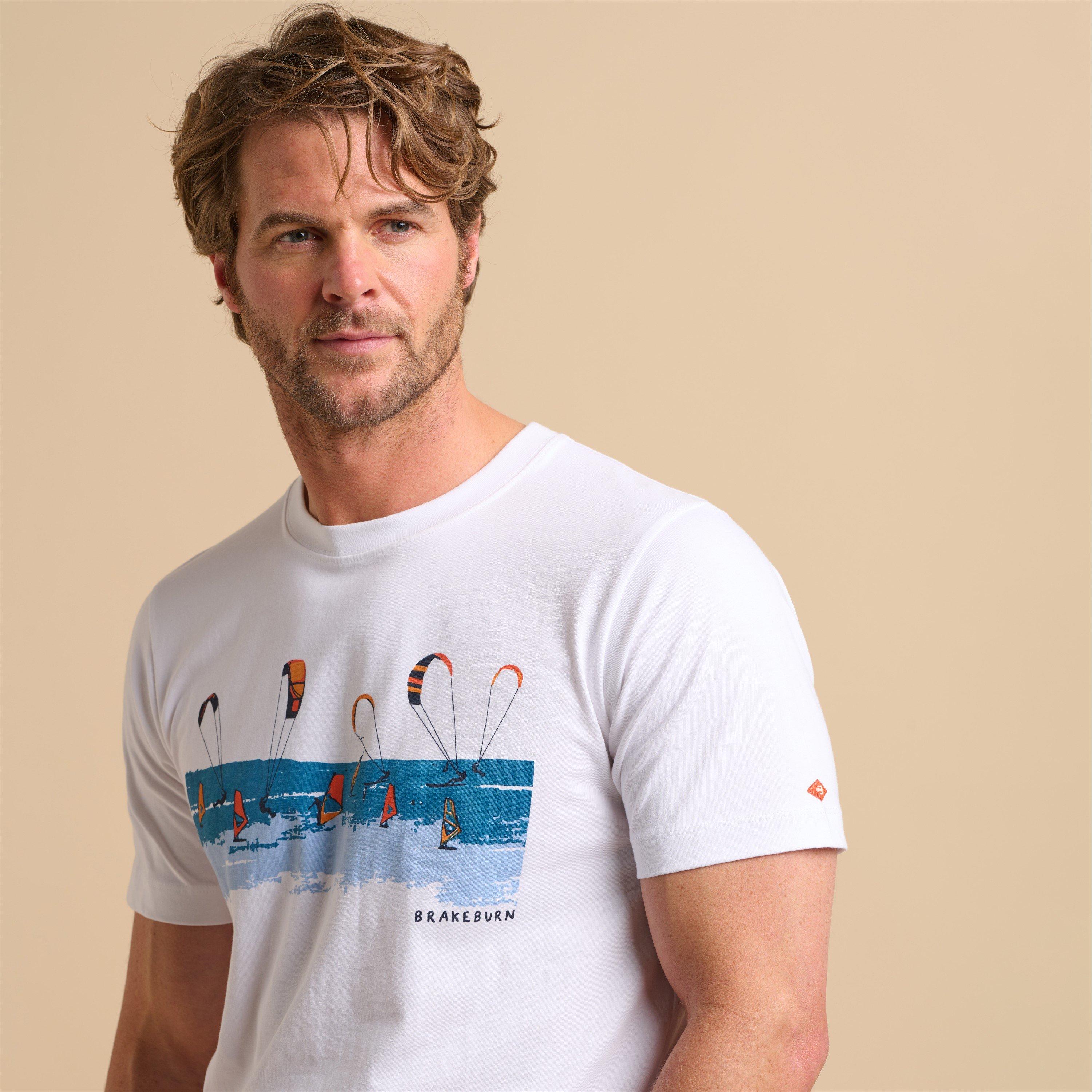 White - Brakeburn - Watersports Tee - 5