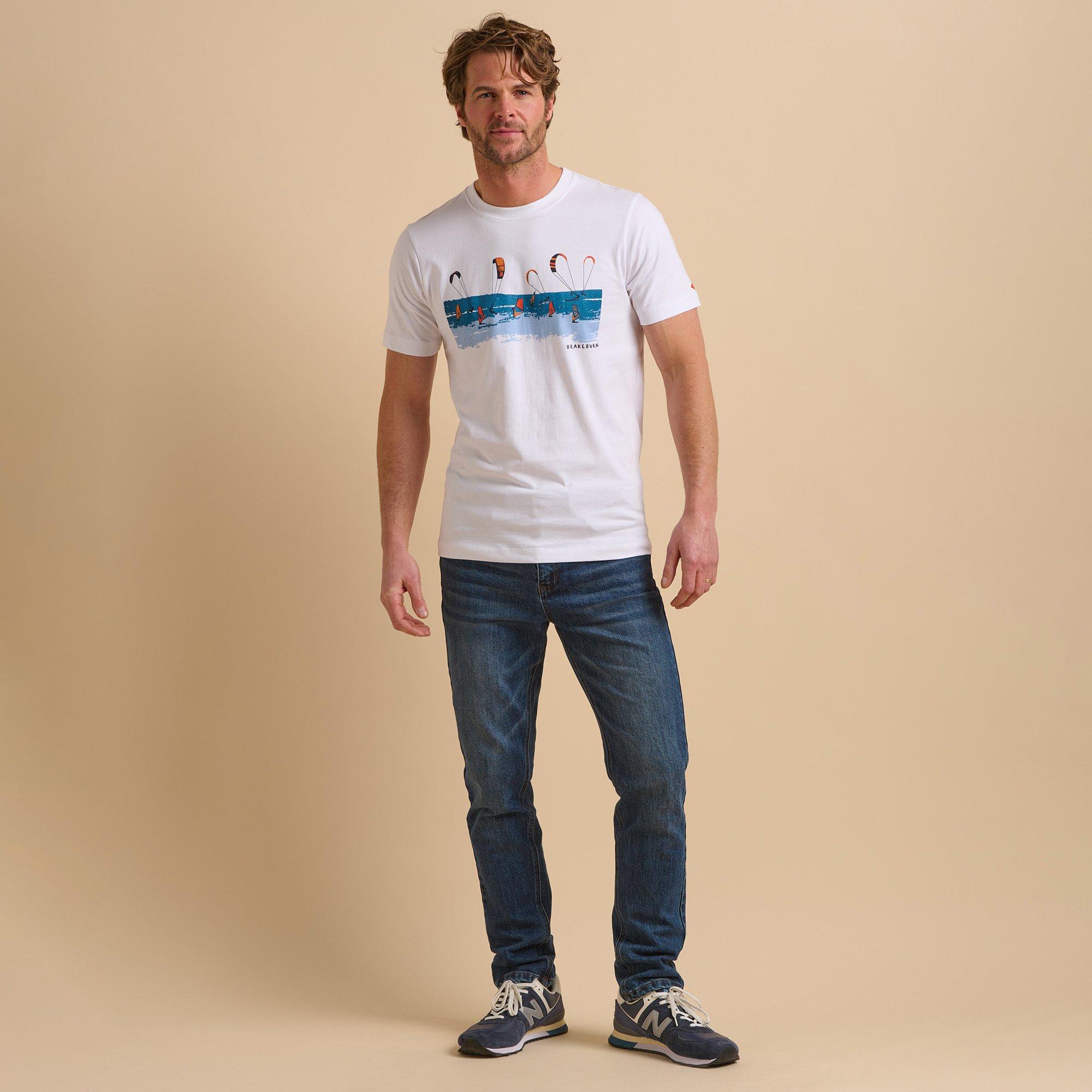 White - Brakeburn - Watersports Tee - 6