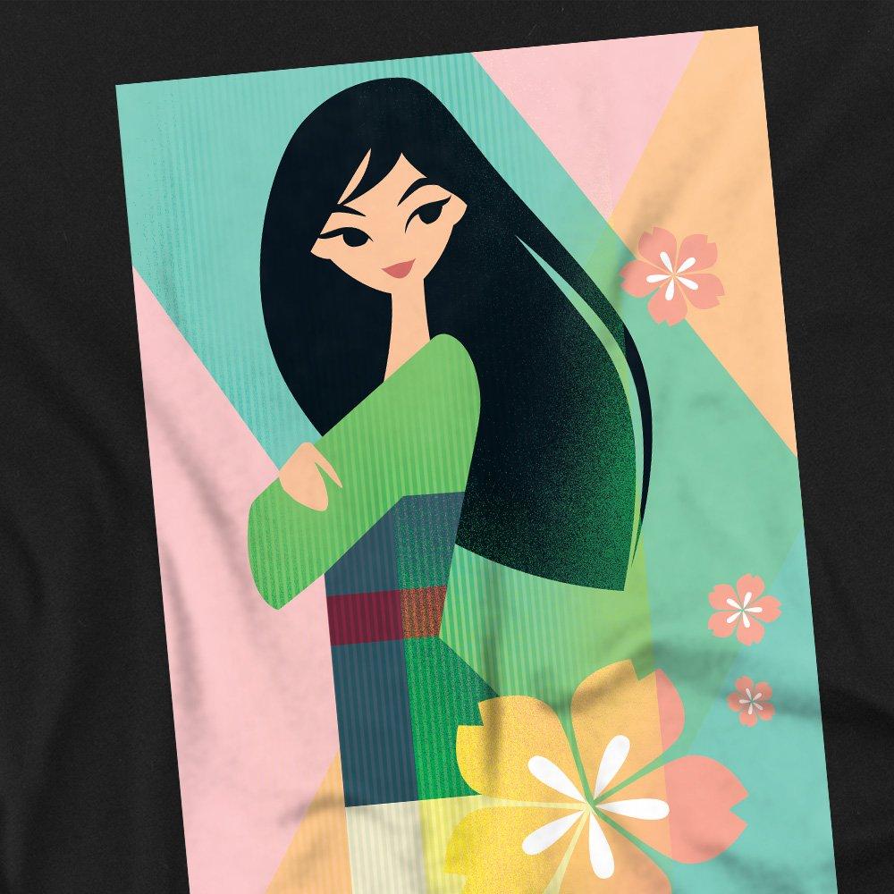 Black - Disney - Mulan Simplistic Illustration T-Shirt Black - 2