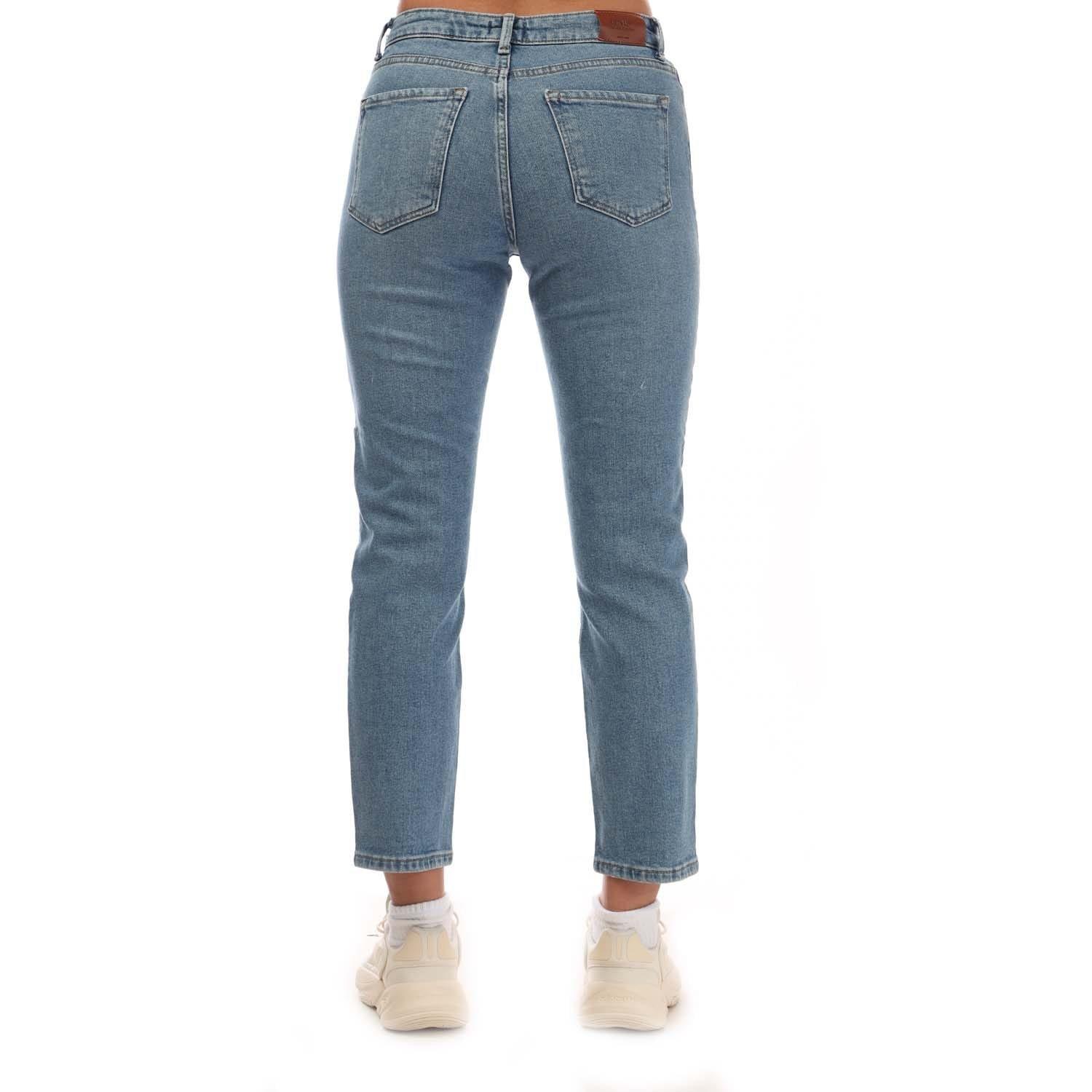 Denim - Only - Emily Stretch High Waist Straight Jeans - 2