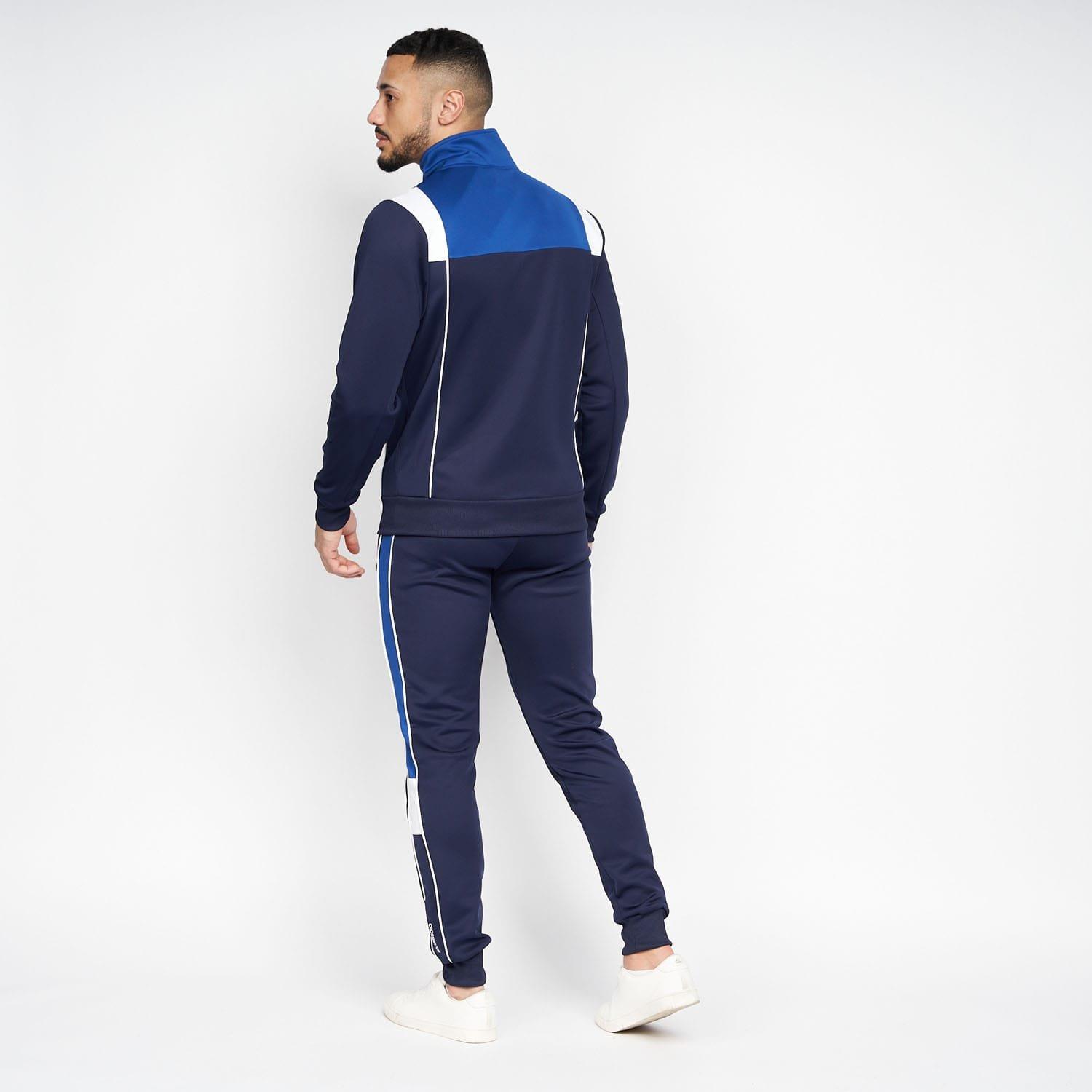 Blue - Crosshatch - Chinooks Tracksuit - 2