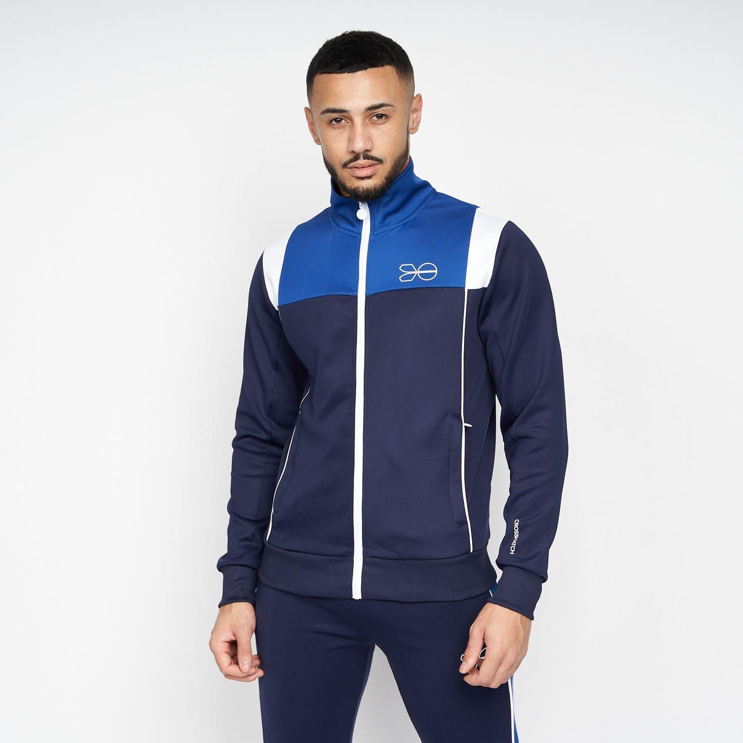 Blue - Crosshatch - Chinooks Tracksuit - 3