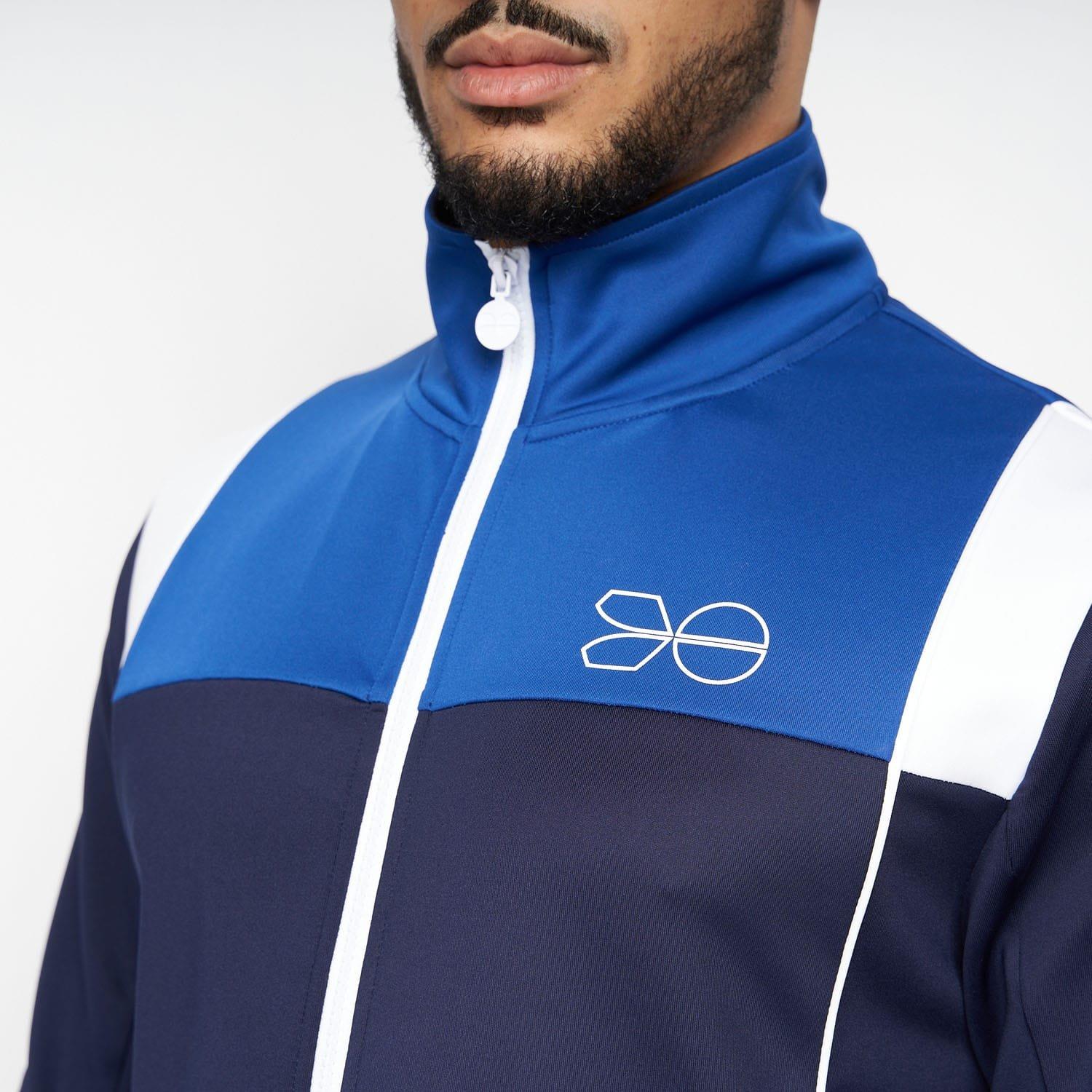 Blue - Crosshatch - Chinooks Tracksuit - 4