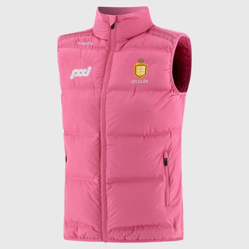 Pink/White/Pink - ONeills - Kids' Nepal Clare Padded Water Resistant Windproof Gilet