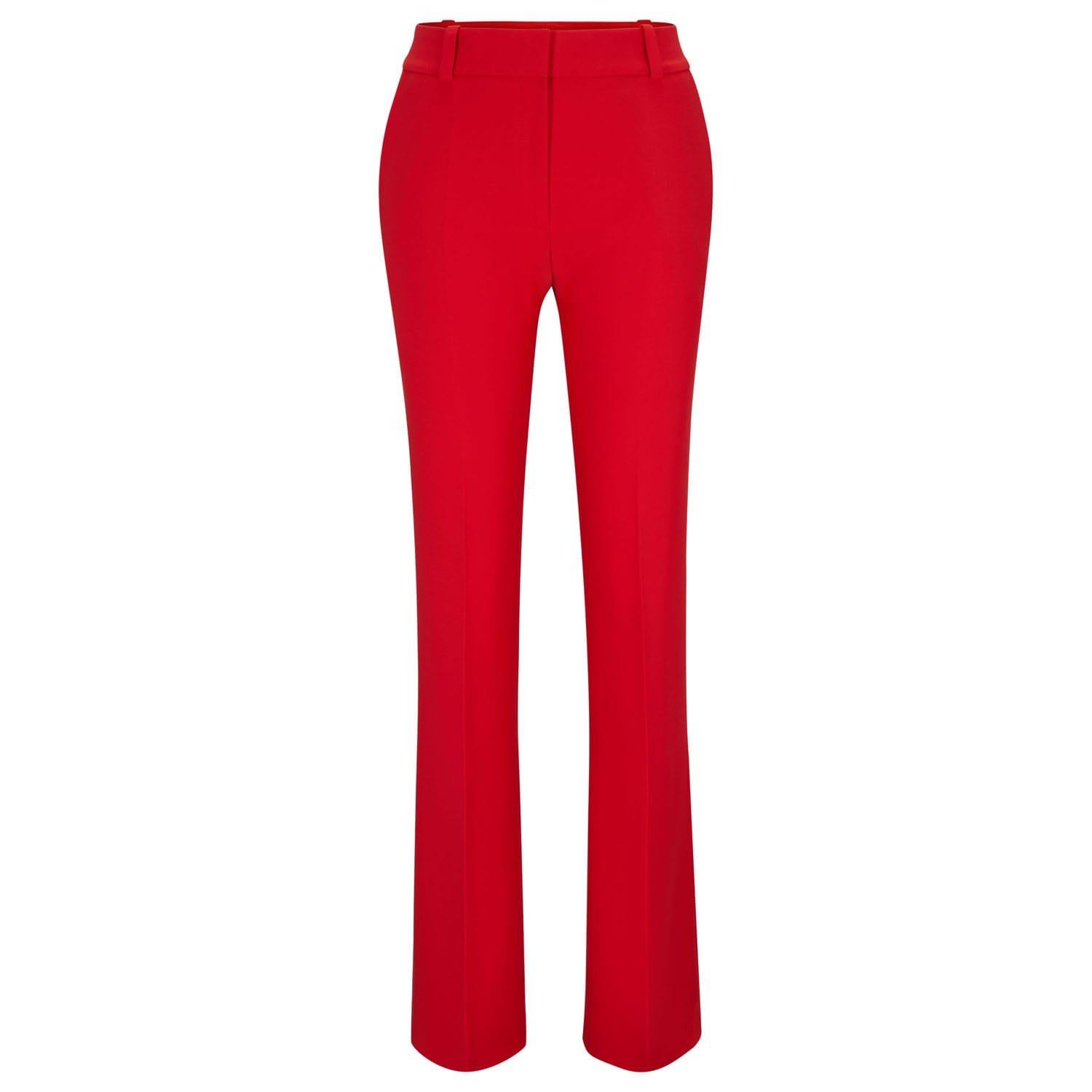 Red - Hugo - Hovani Regular-Fit Trousers - 4
