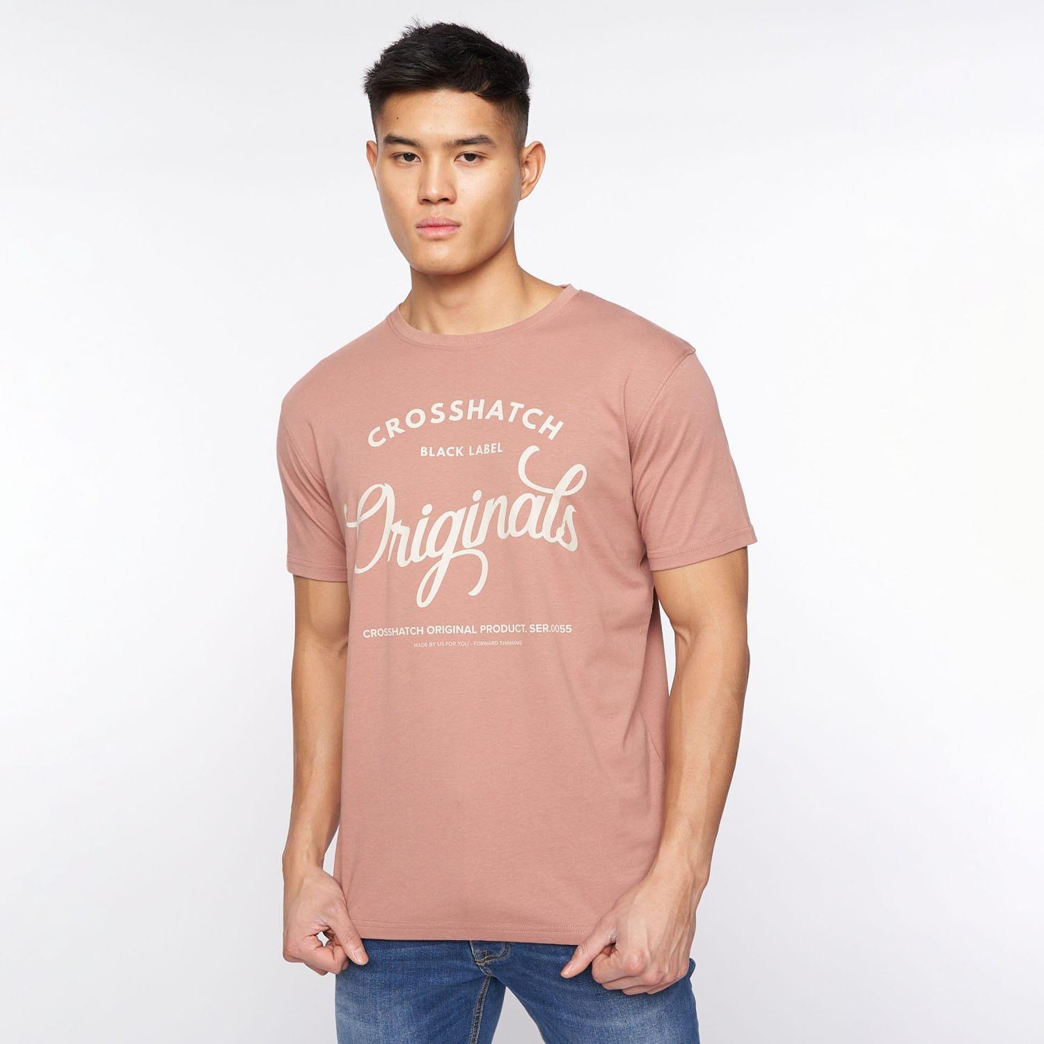 Multi Colour - Crosshatch - 7 Pack of Rapmoore T-Shirts - 4