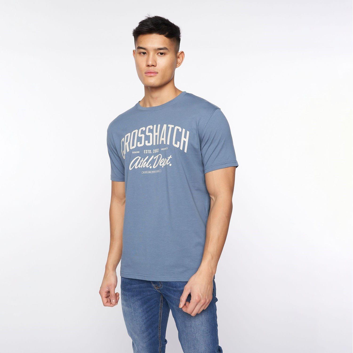 Multi Colour - Crosshatch - 7 Pack of Rapmoore T-Shirts - 5