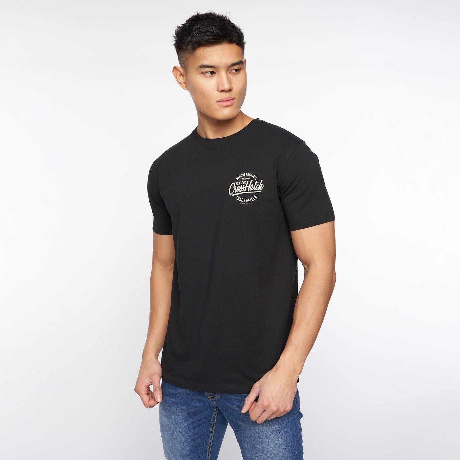 Multi Colour - Crosshatch - 7 Pack of Rapmoore T-Shirts - 7