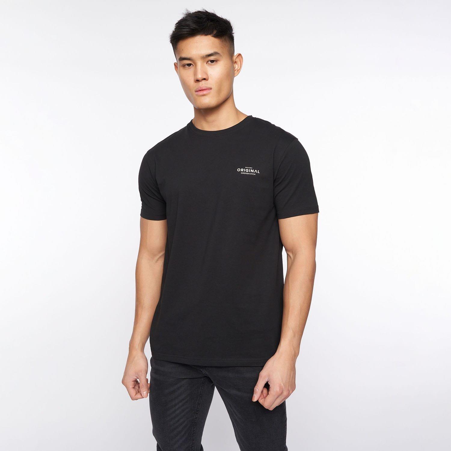 Multi Colour - Crosshatch - 7 Pack of Shivron T-Shirts - 2