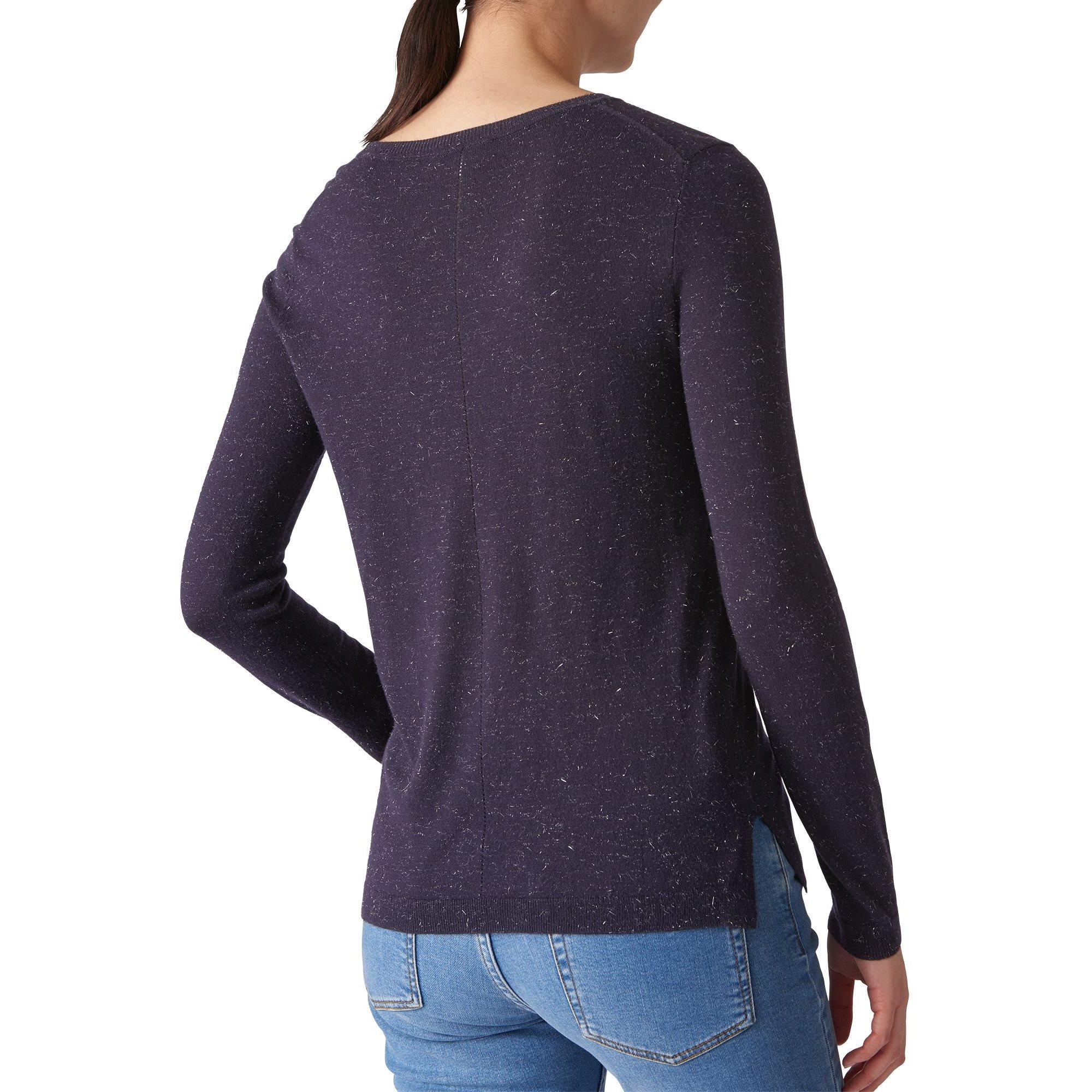 Navy - Whistles - Annie Sparkle Knit - 3