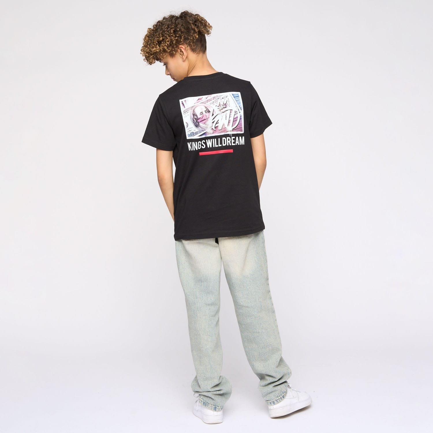 Black - Kings Will Dream - Dollar Bills T-Shirt - 2