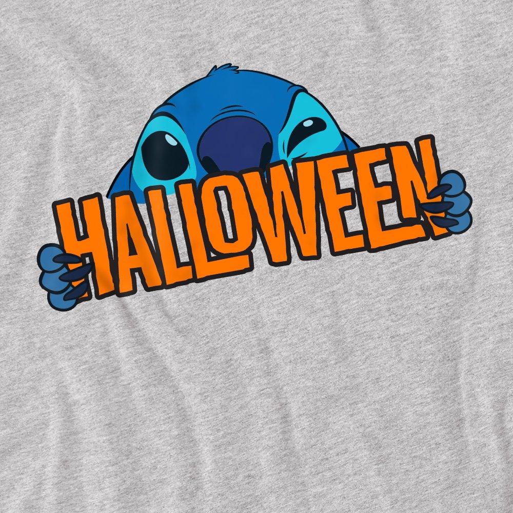 Grey - Disney - Lilo & Stitch Halloween Hide Mens T-Shirt Grey - 2