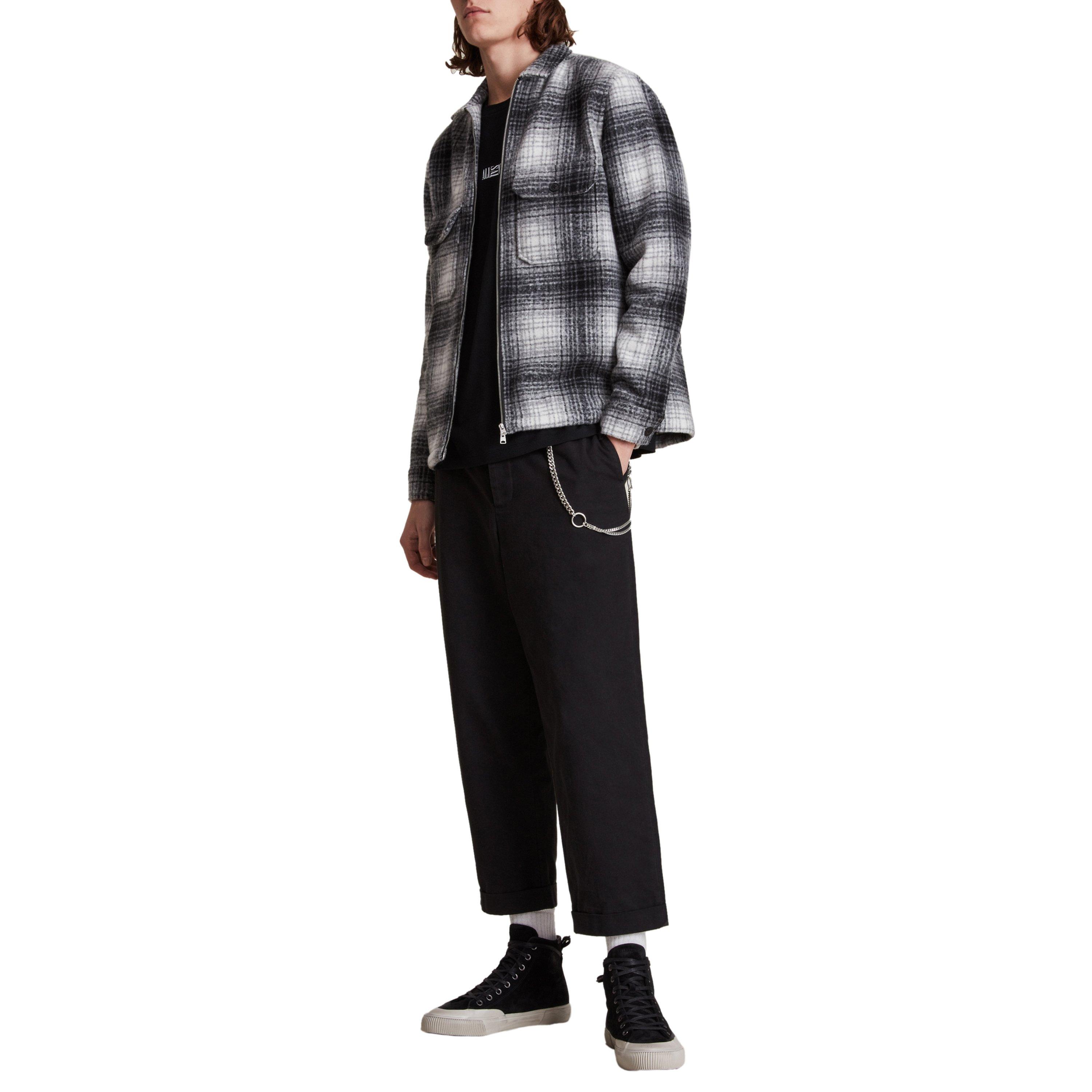 Jet Black - AllSaints - Opposition Short Sleeve Crew - 6