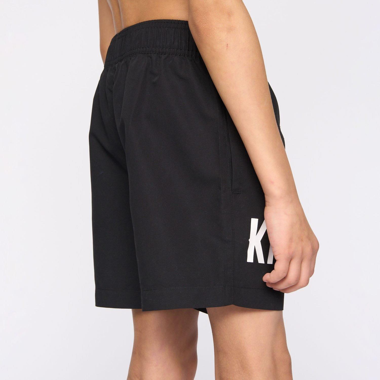 Black - Kings Will Dream - Tagged Swim Shorts - 2