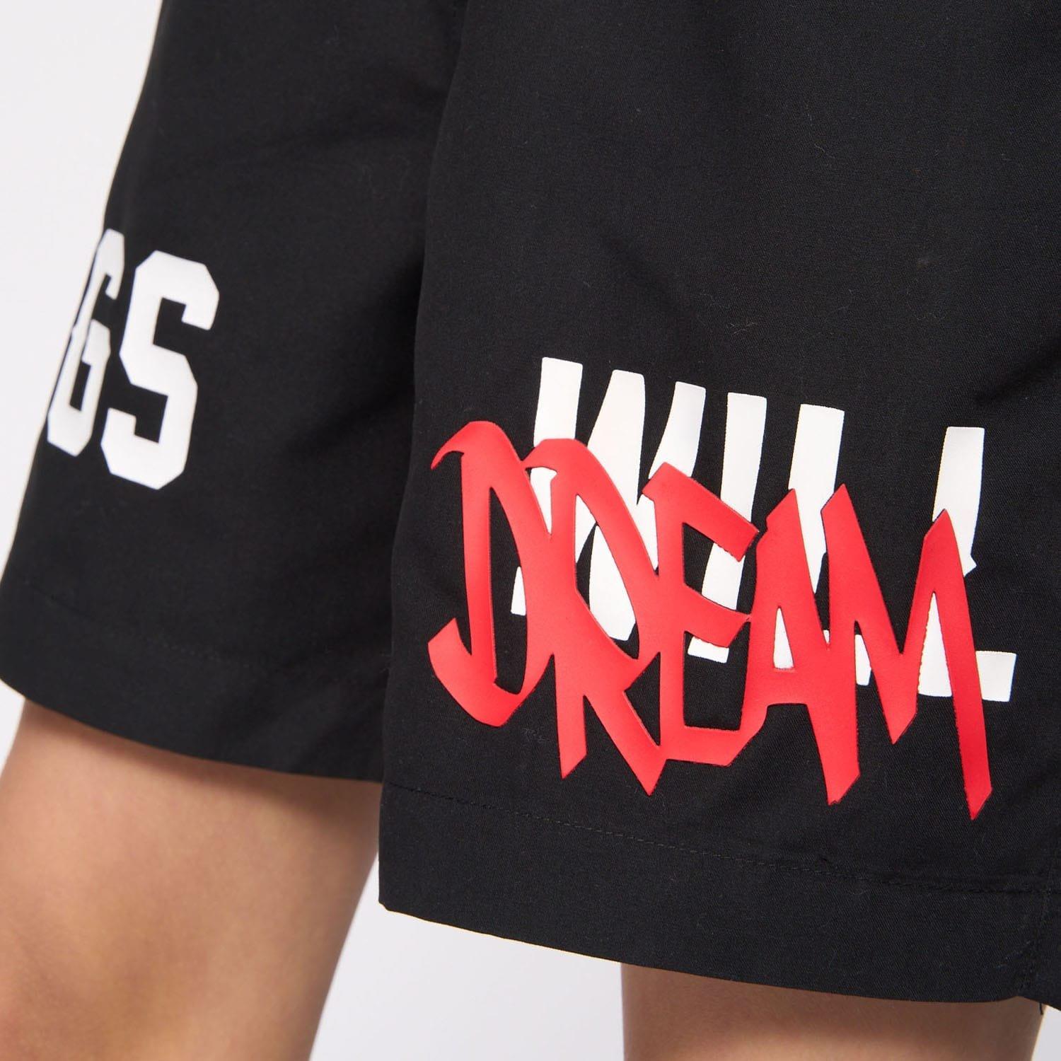 Black - Kings Will Dream - Tagged Swim Shorts - 5