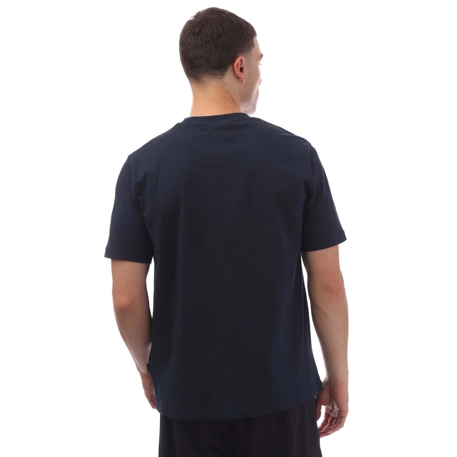 Navy - Nicce - Alttio Logo T-Shirt - 3