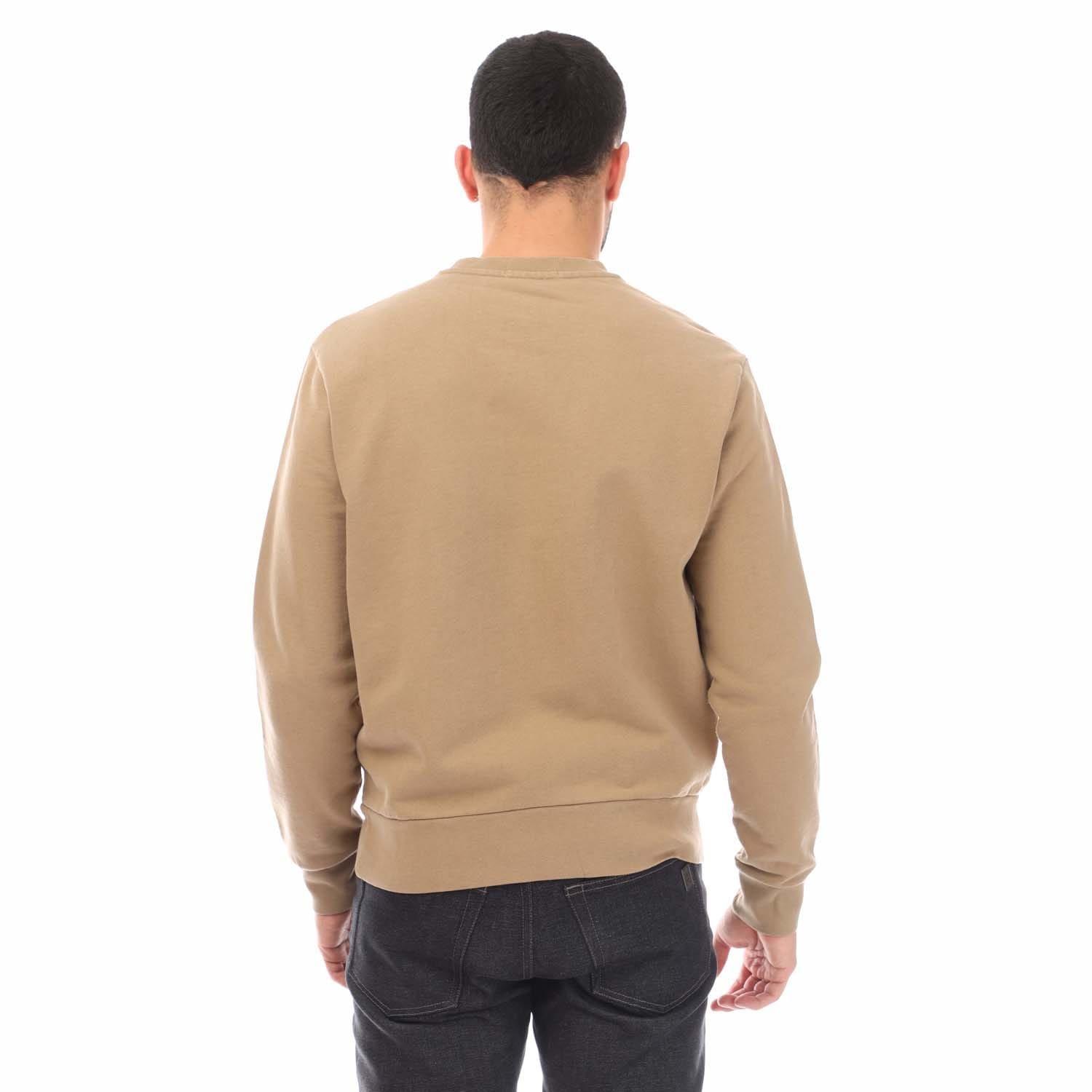 Khaki - Polo Ralph Lauren - Loopback Terry Crewneck Sweatshirt - 3
