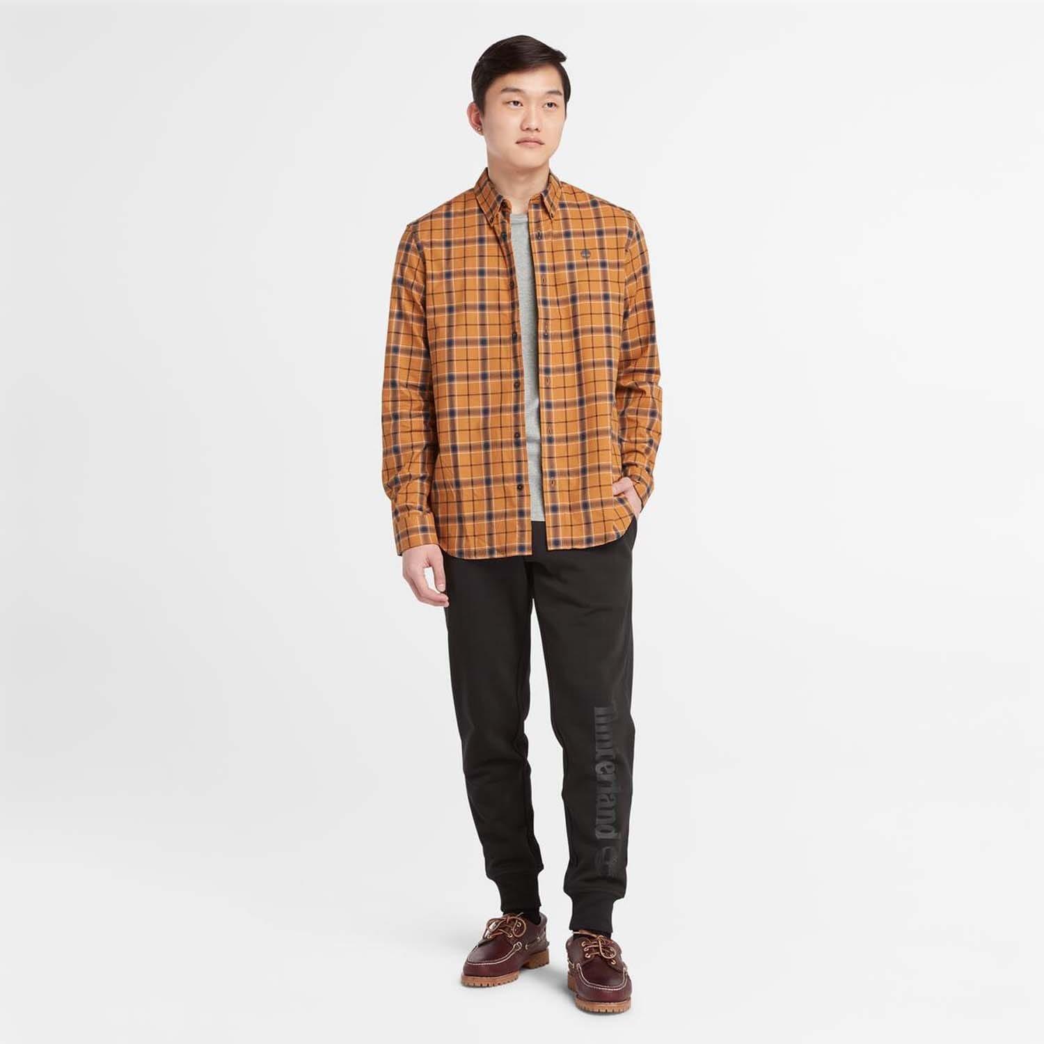 Grey - Timberland - Oyster River Logo Short Sleeve T-Shirt - 4