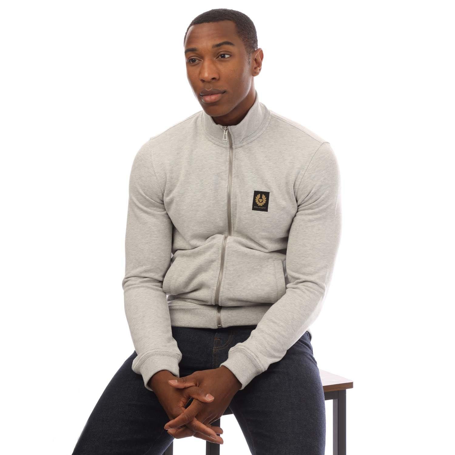Grey - Belstaff - Full-Zip Sweatshirt - 4