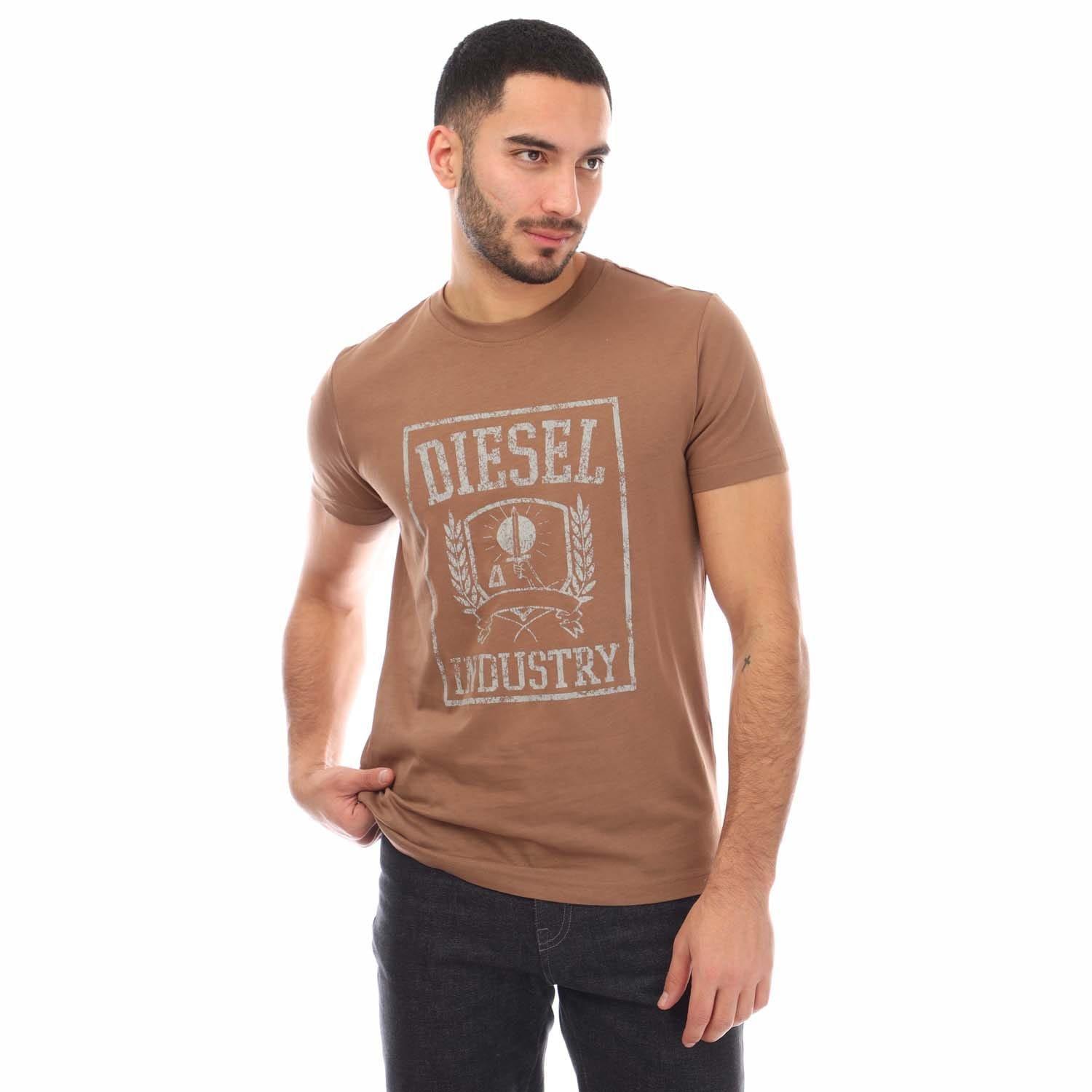 Brown - Diesel - T-Diegor 11-G T-Shirt - 1