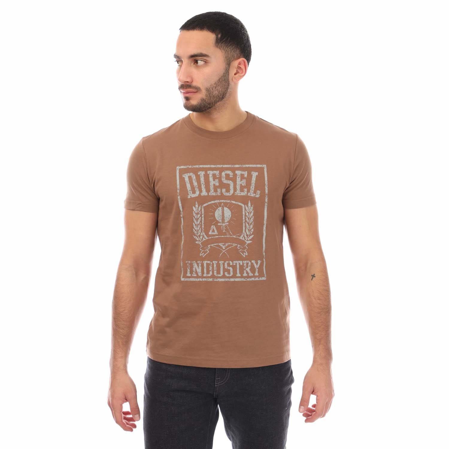 Brown - Diesel - T-Diegor 11-G T-Shirt - 2