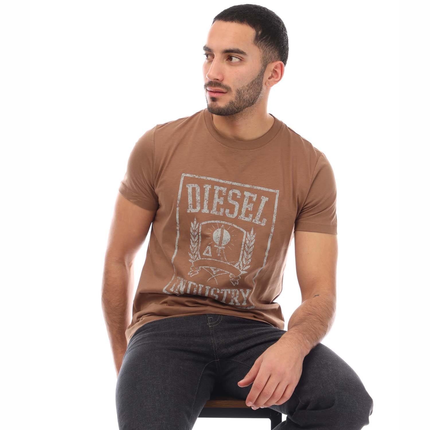 Brown - Diesel - T-Diegor 11-G T-Shirt - 4