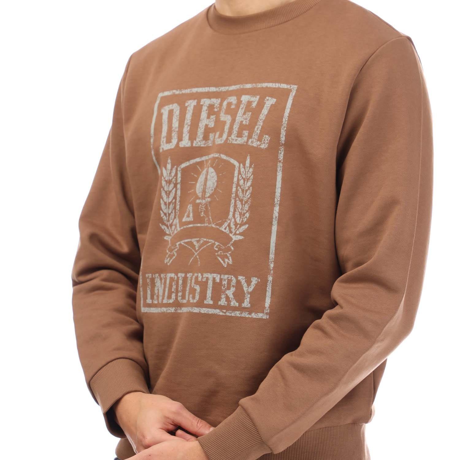 Brown - Diesel - S-Gir 11-6 Sweatshirt - 3