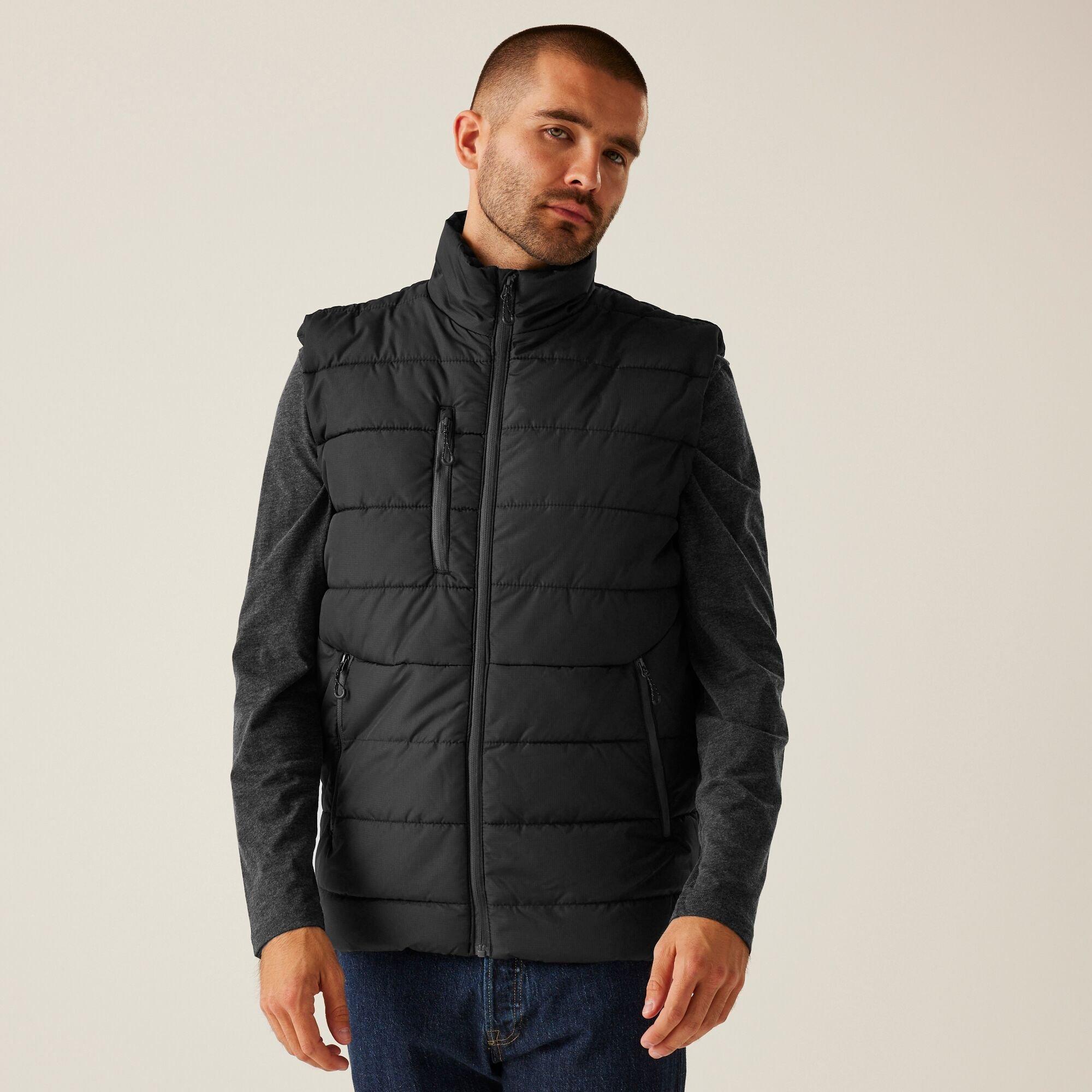 Regatta Men's Navigate Thermal Bodywarmer - Black Seal Grey - XXL