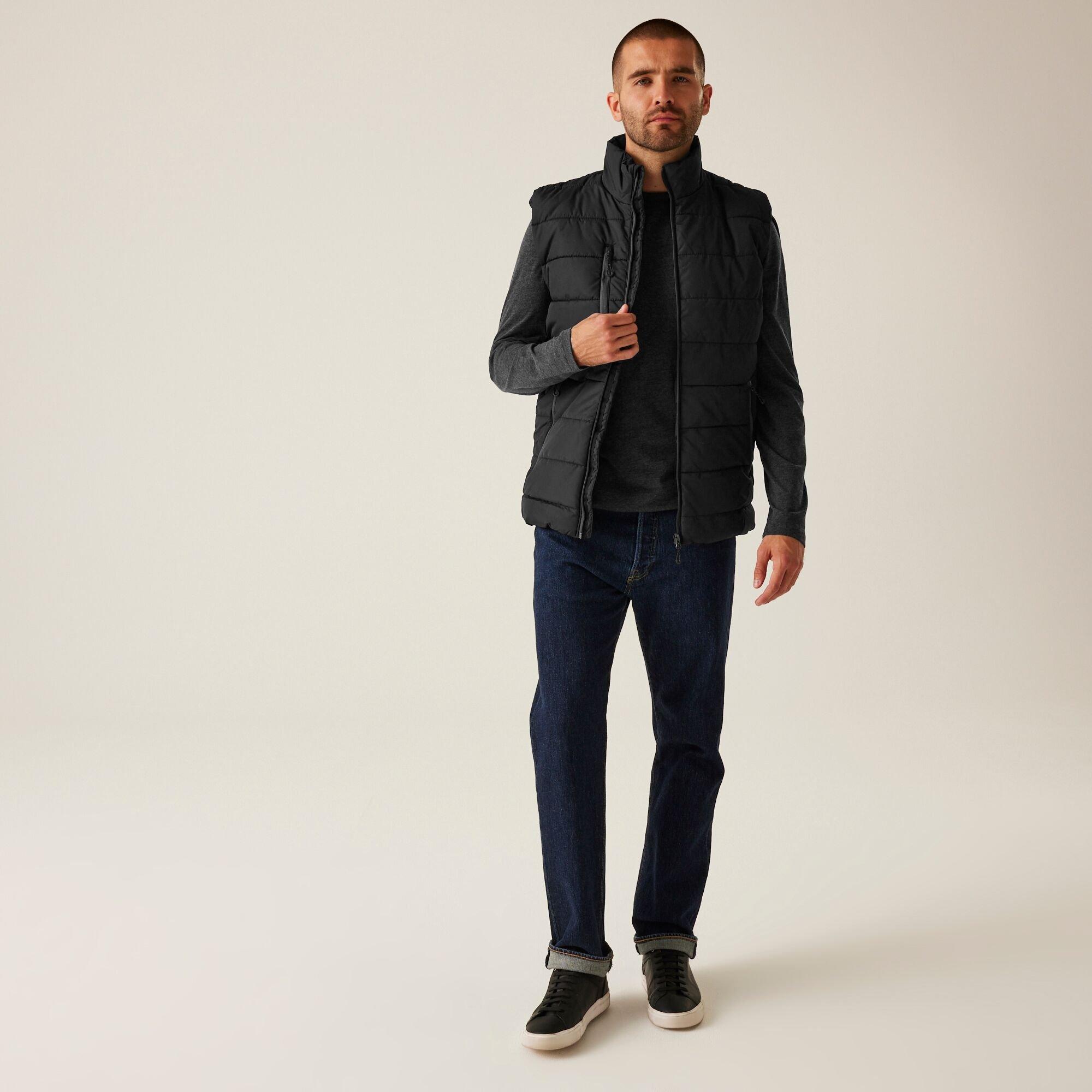 Black Seal Grey - Regatta - Mens Navigate Thermal Bodywarmer - 3