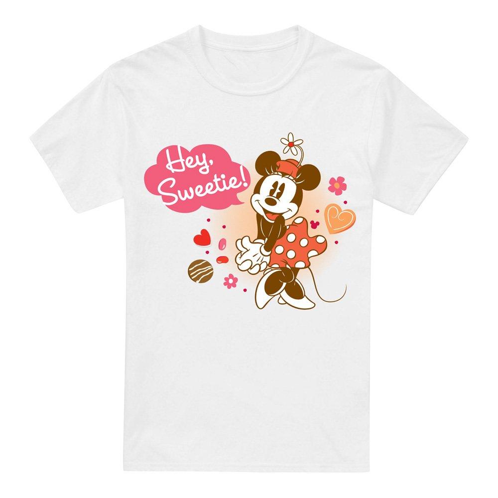 White - Minnie Mouse - Minnie Mouse Vintage ValentineS Day Hey Sweetie! - 4