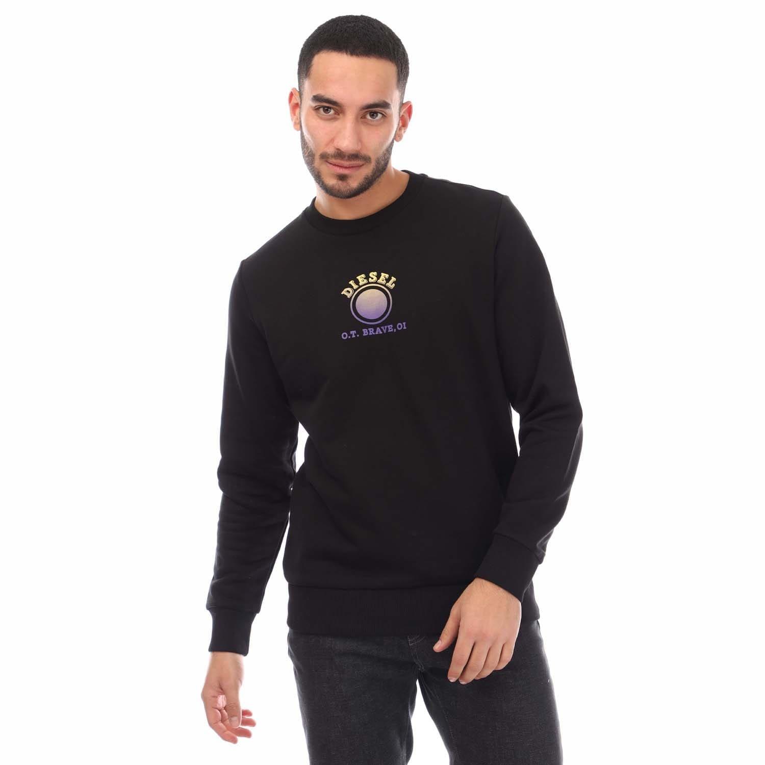 Black - Diesel - S-Gir 5-5 Sweatshirt - 1