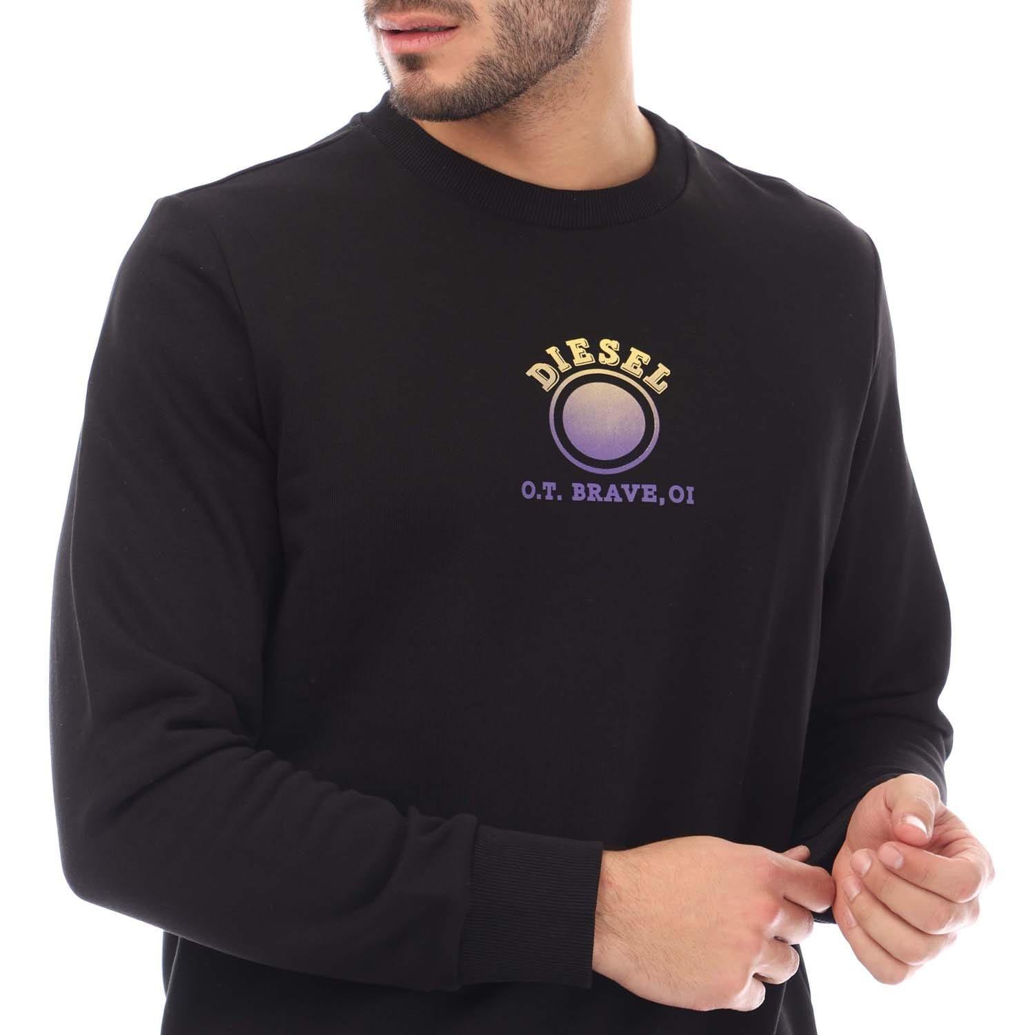 Black - Diesel - S-Gir 5-5 Sweatshirt - 2
