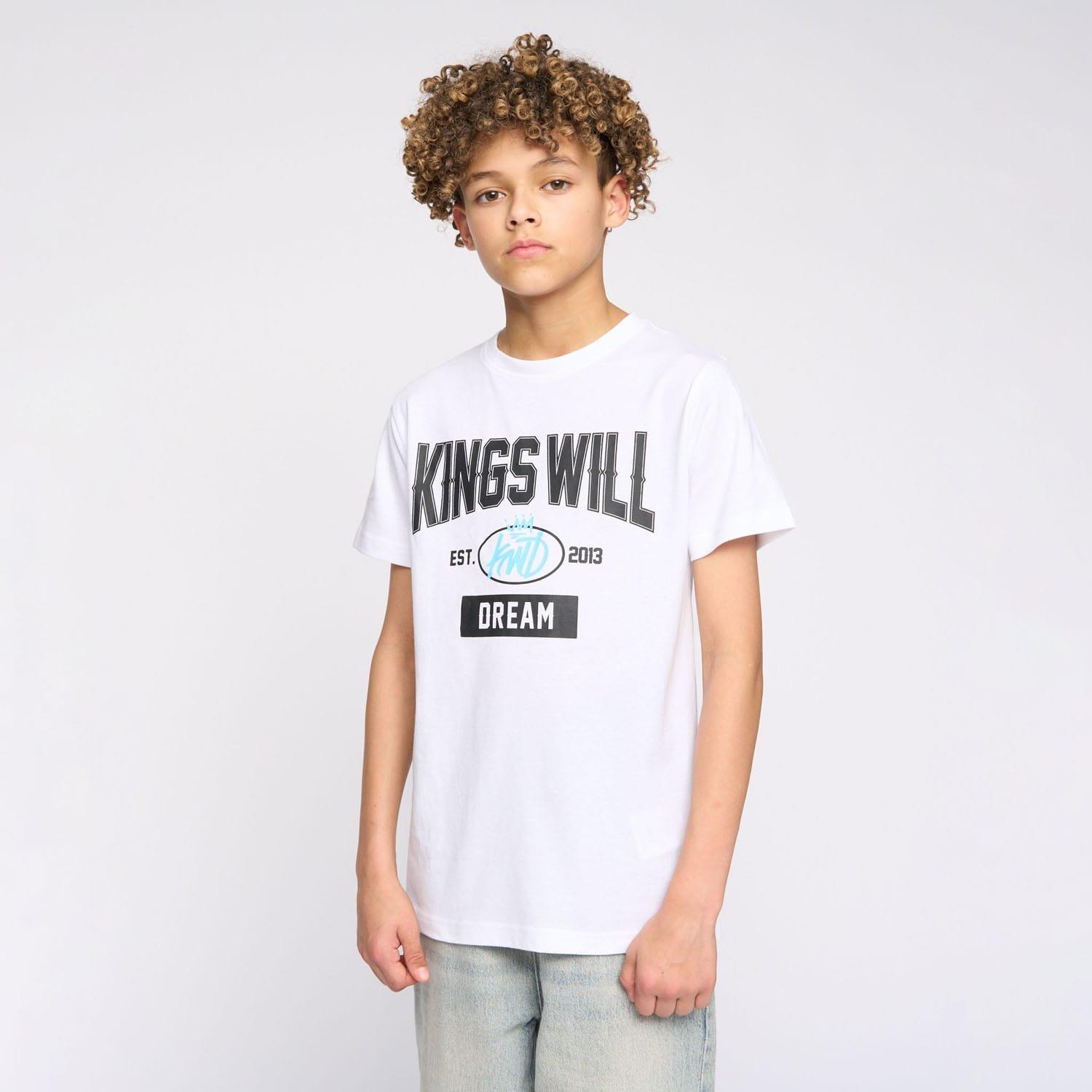 White - Kings Will Dream - Knockout T-Shirt - 1