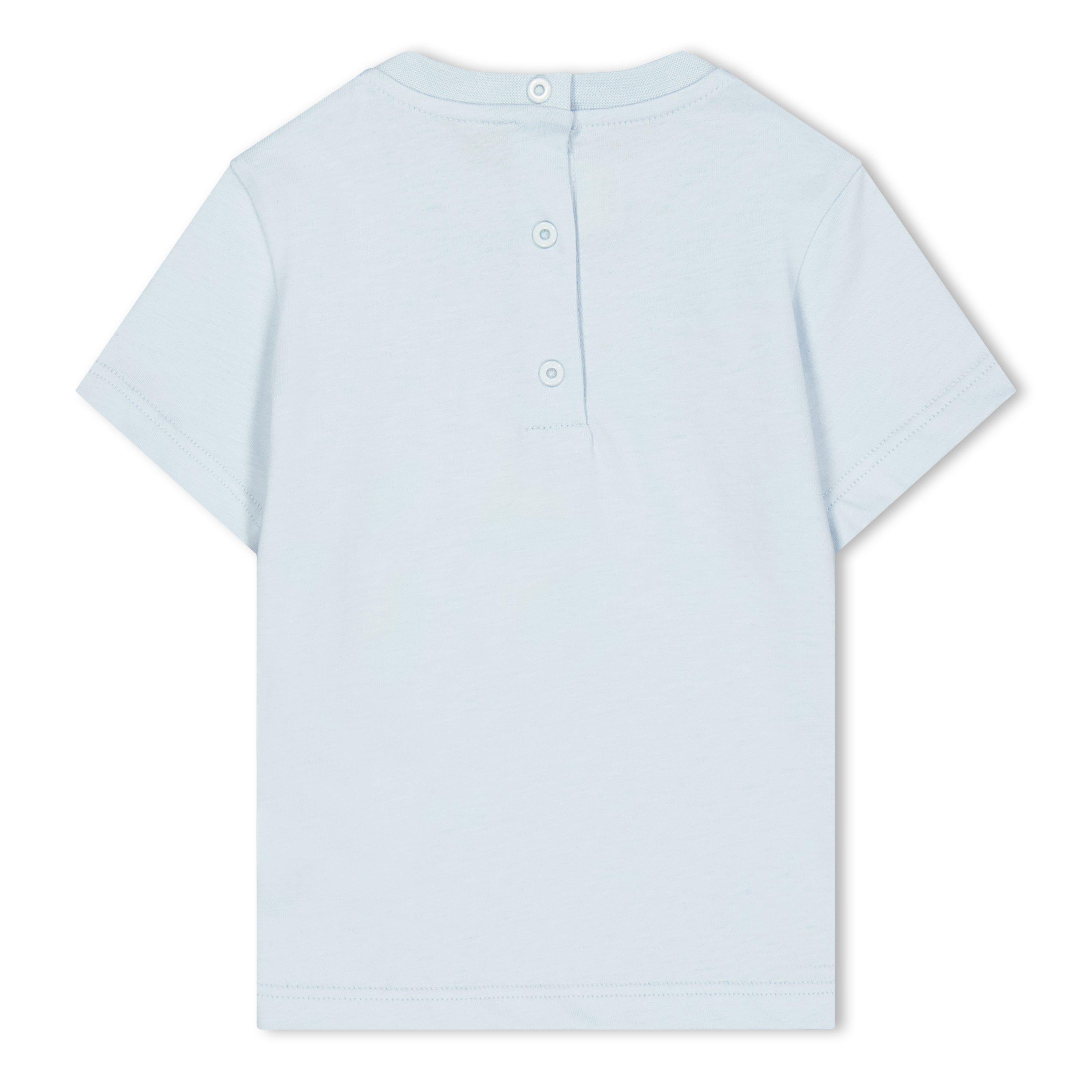 Light BlueF0EX7 - Fendi - Kids' T-Shirt - 2