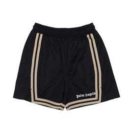 Palm Angels Logo Mesh Shorts