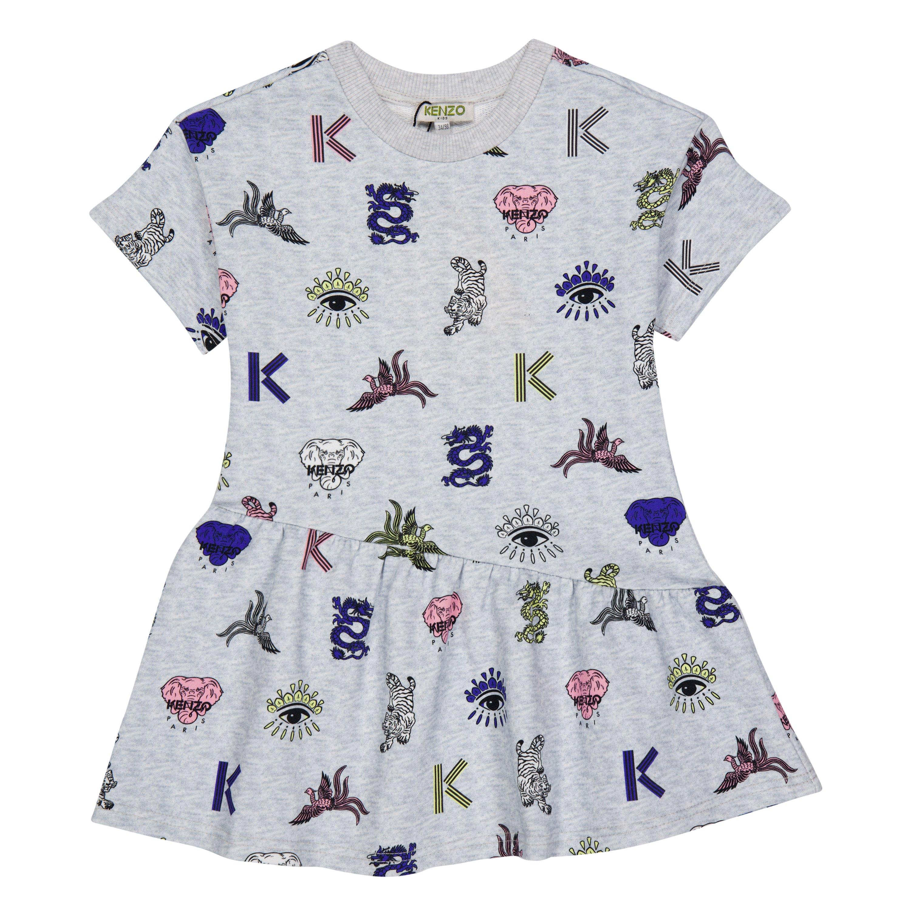 Kenzo Kid  Girl Dress Elephant Color