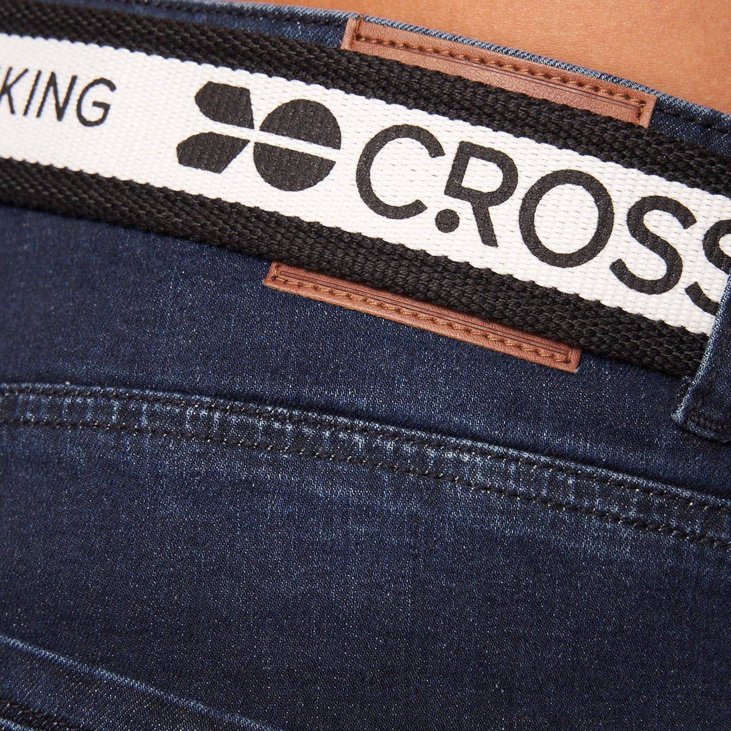 Blue - Crosshatch - Reestier Denim Shorts - 6