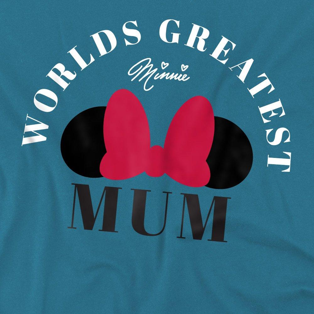 Mid Grey - Minnie Mouse - Minnie Mouse MotherS Day WorldS Greatest Mum T-S - 2