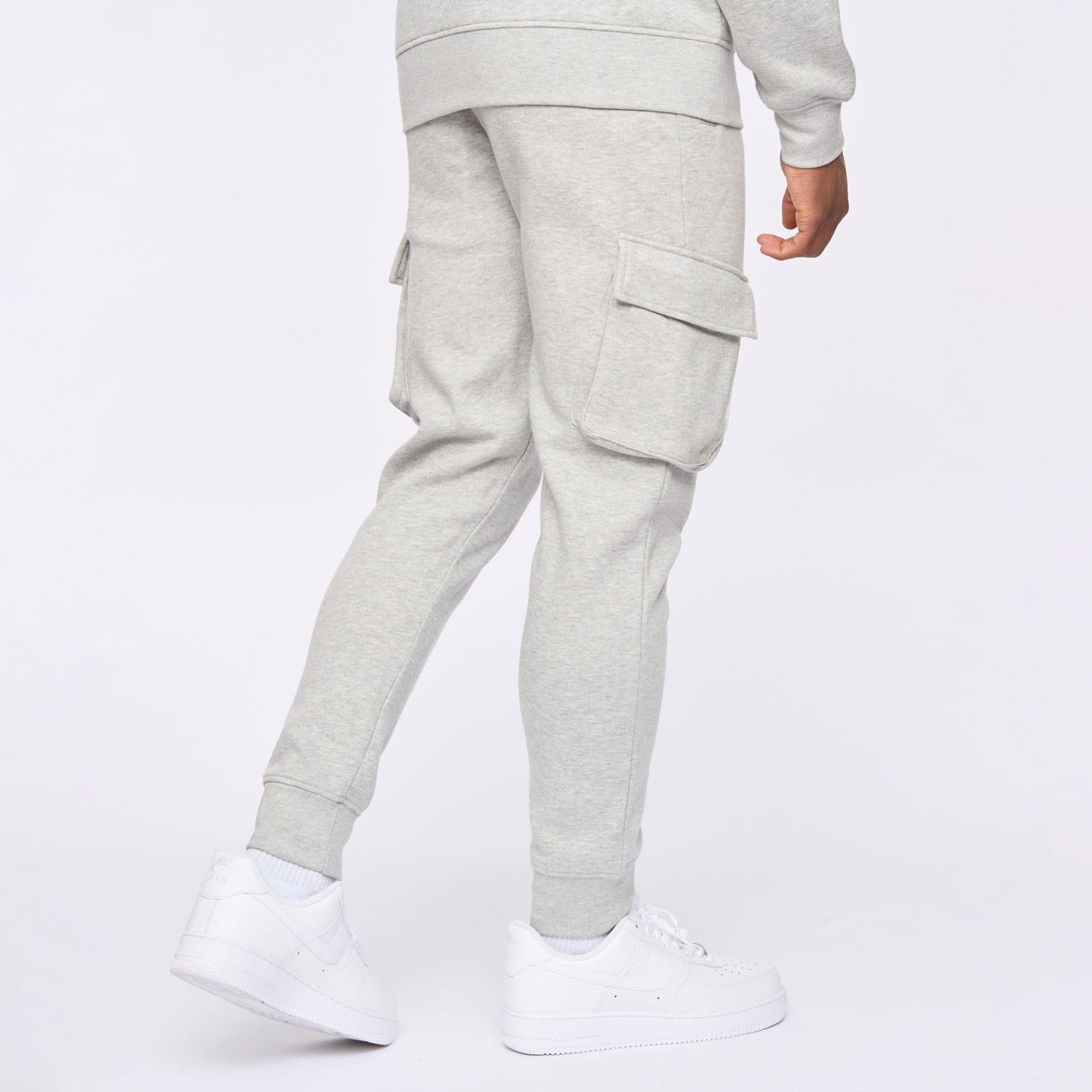 Grey Marl - Kings Will Dream - Crosby 2.0 Cargo Joggers - 2