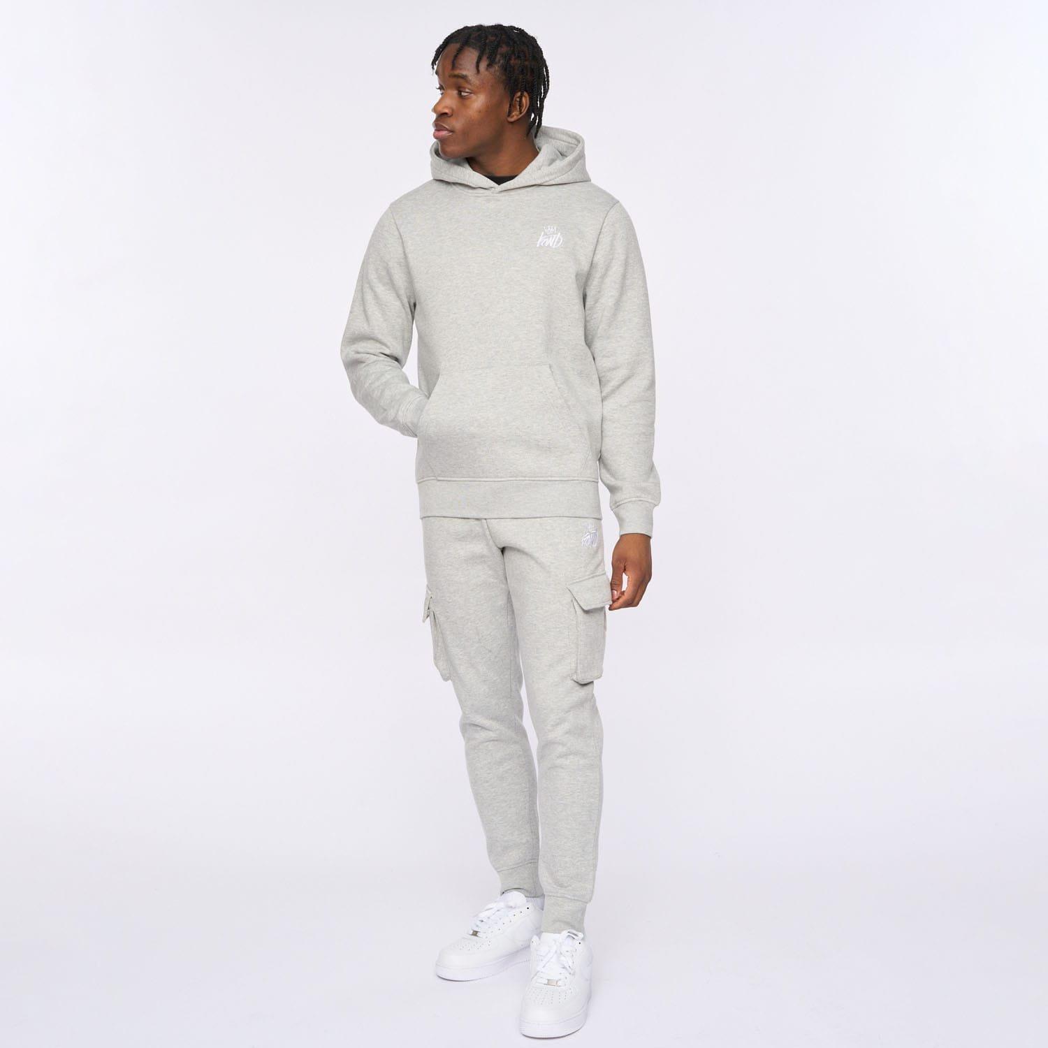 Grey Marl - Kings Will Dream - Crosby 2.0 Cargo Joggers - 3