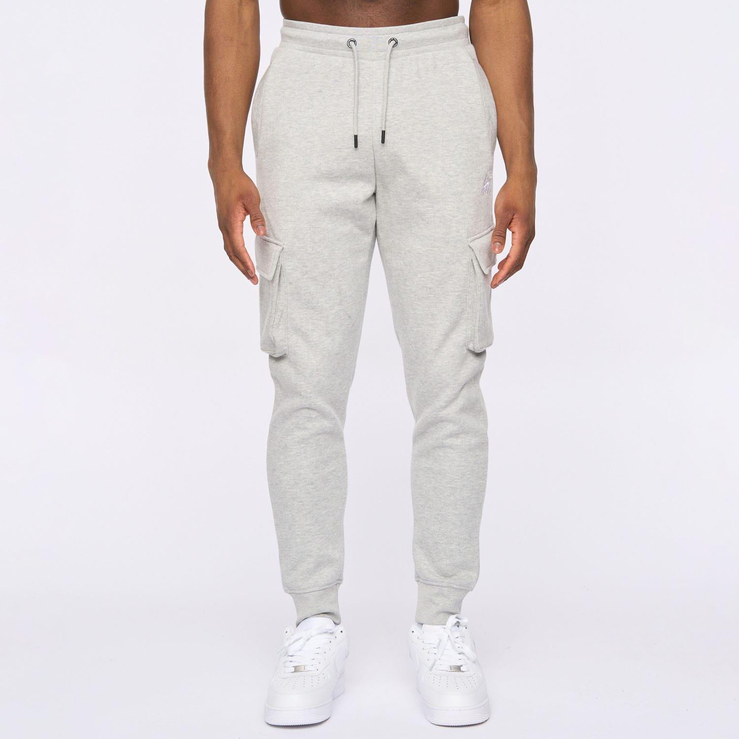 Grey Marl - Kings Will Dream - Crosby 2.0 Cargo Joggers - 4