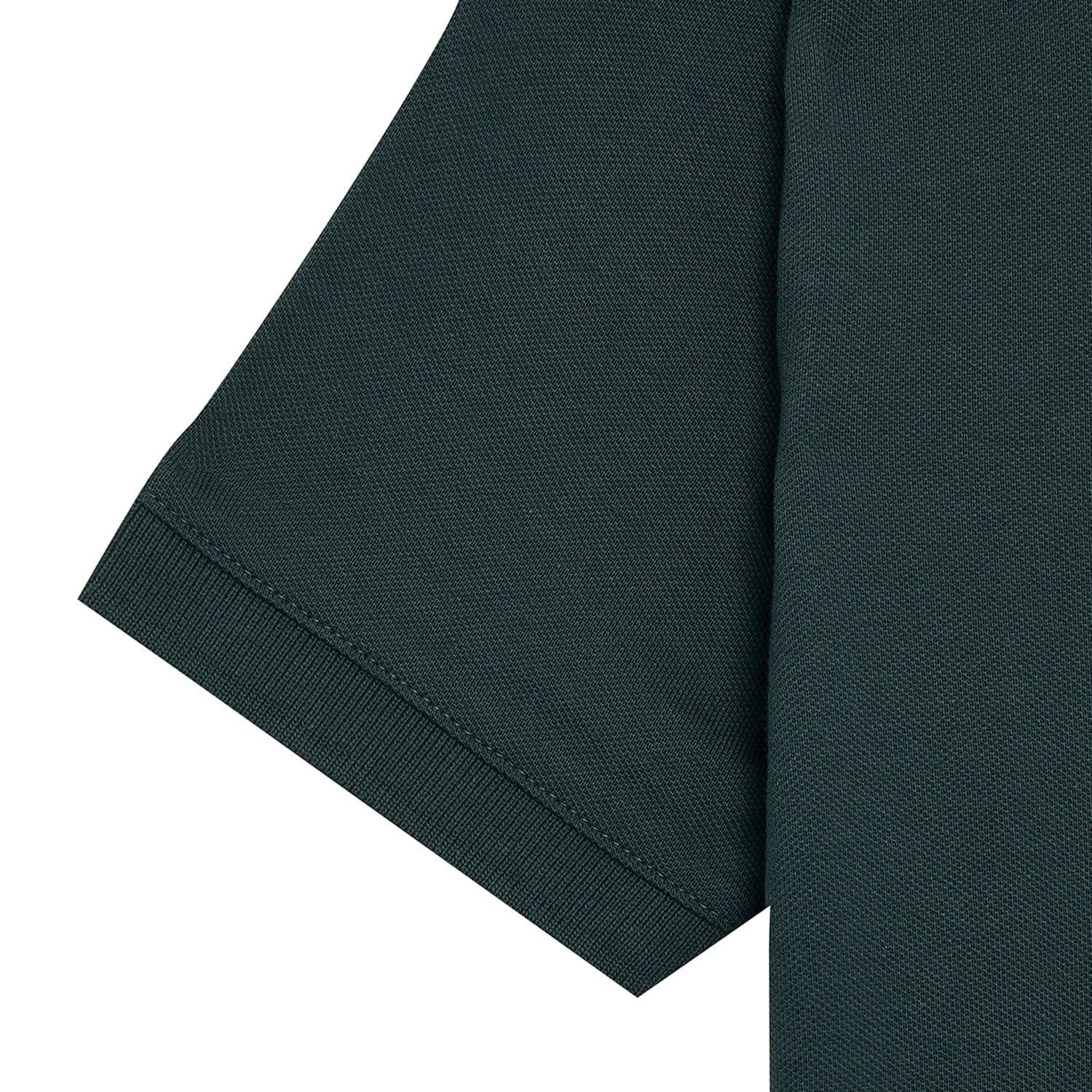 Green - Lyle and Scott - Plain Polo Shirt - 2