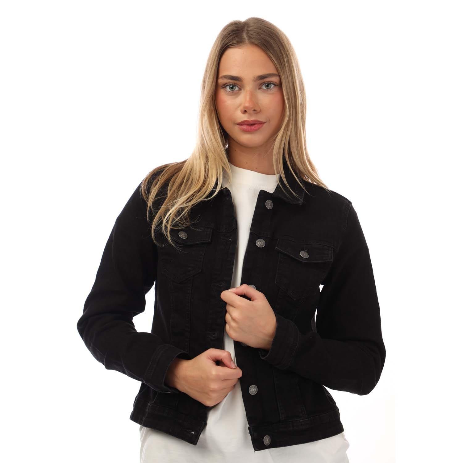 Black - Only - Wonder Denim Jacket - 3