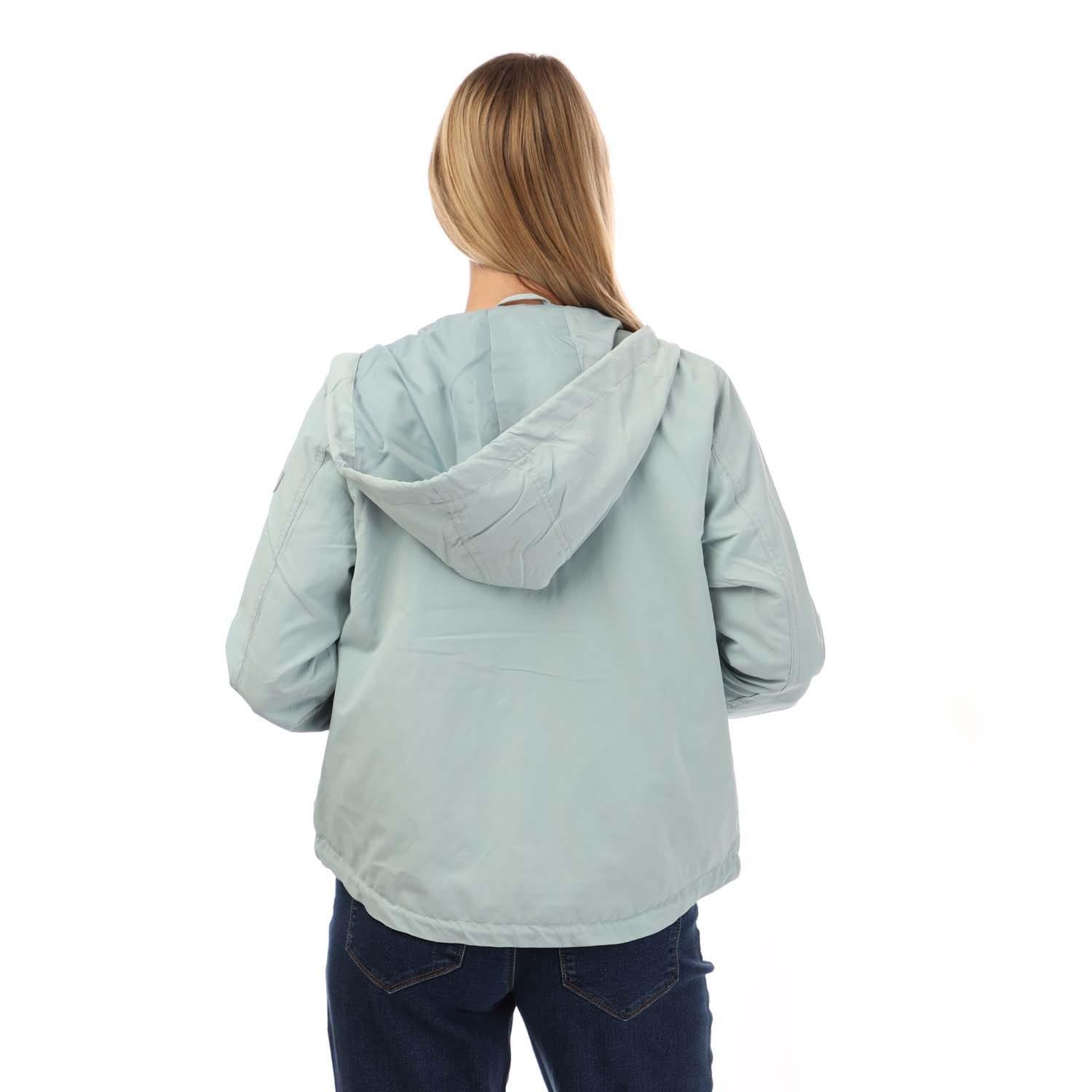 Grey Blue - Only - Skylar Hooded Spring Jacket - 2