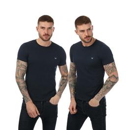 Emporio Armani 2 Pack Assorted Crew Neck T-Shirt