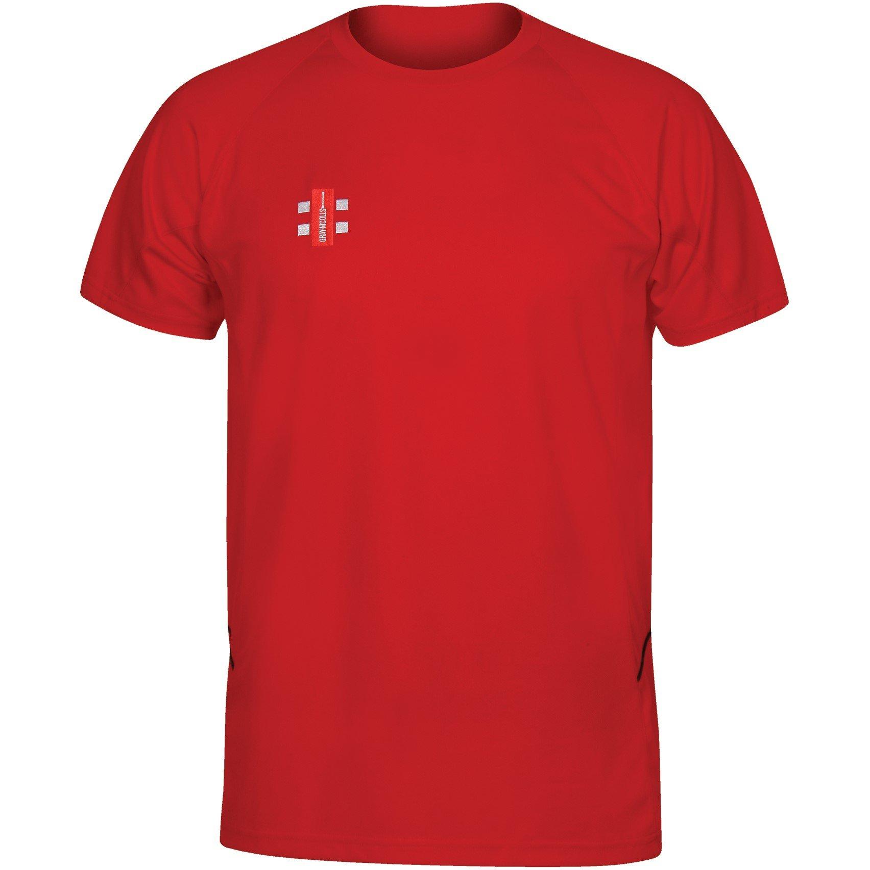 Red - Gray Nicolls - Unisex Kids' Matrix Short-Sleeve Performance T-Shirt