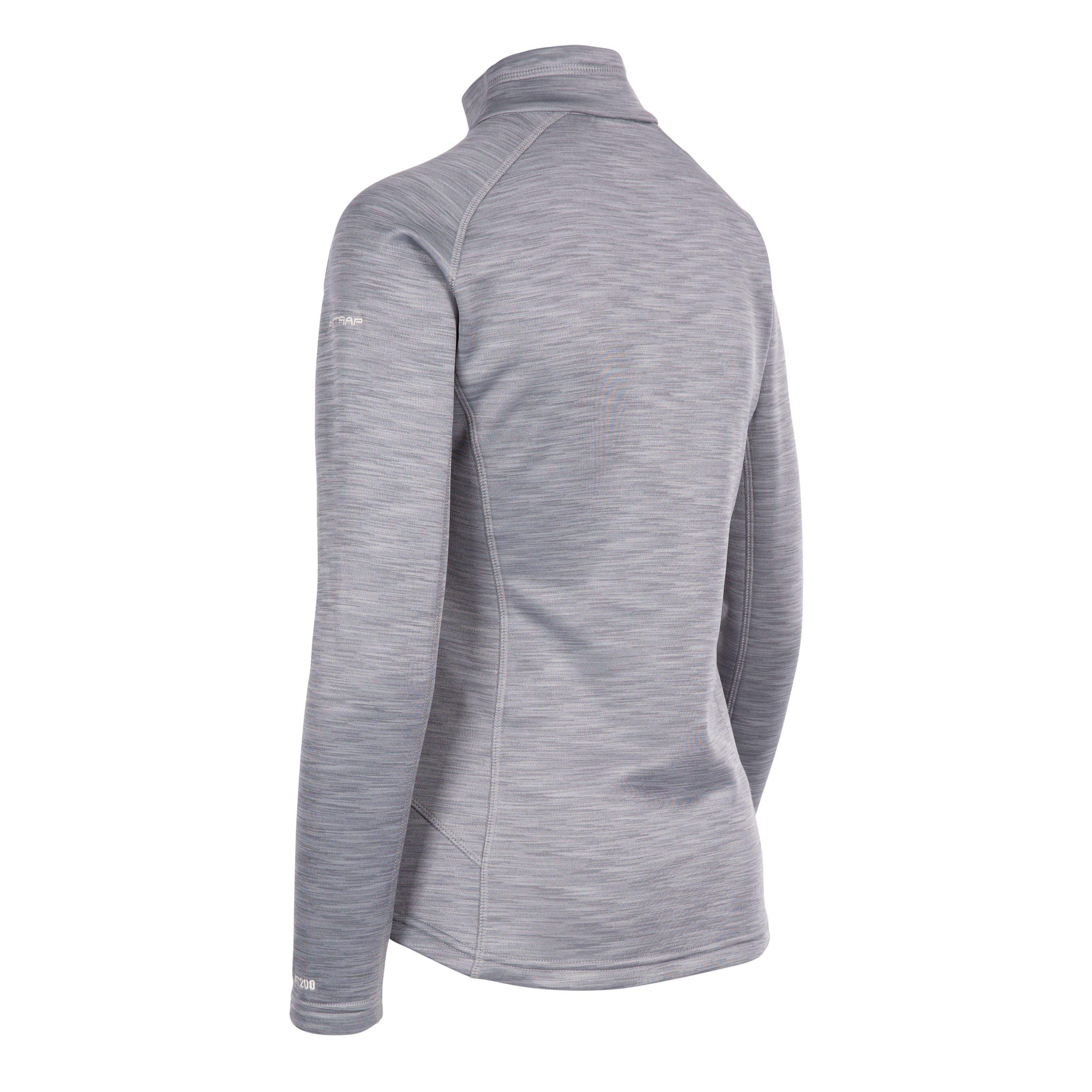 Grey - Trespass - Fairford Half-Zip Fleece - 2